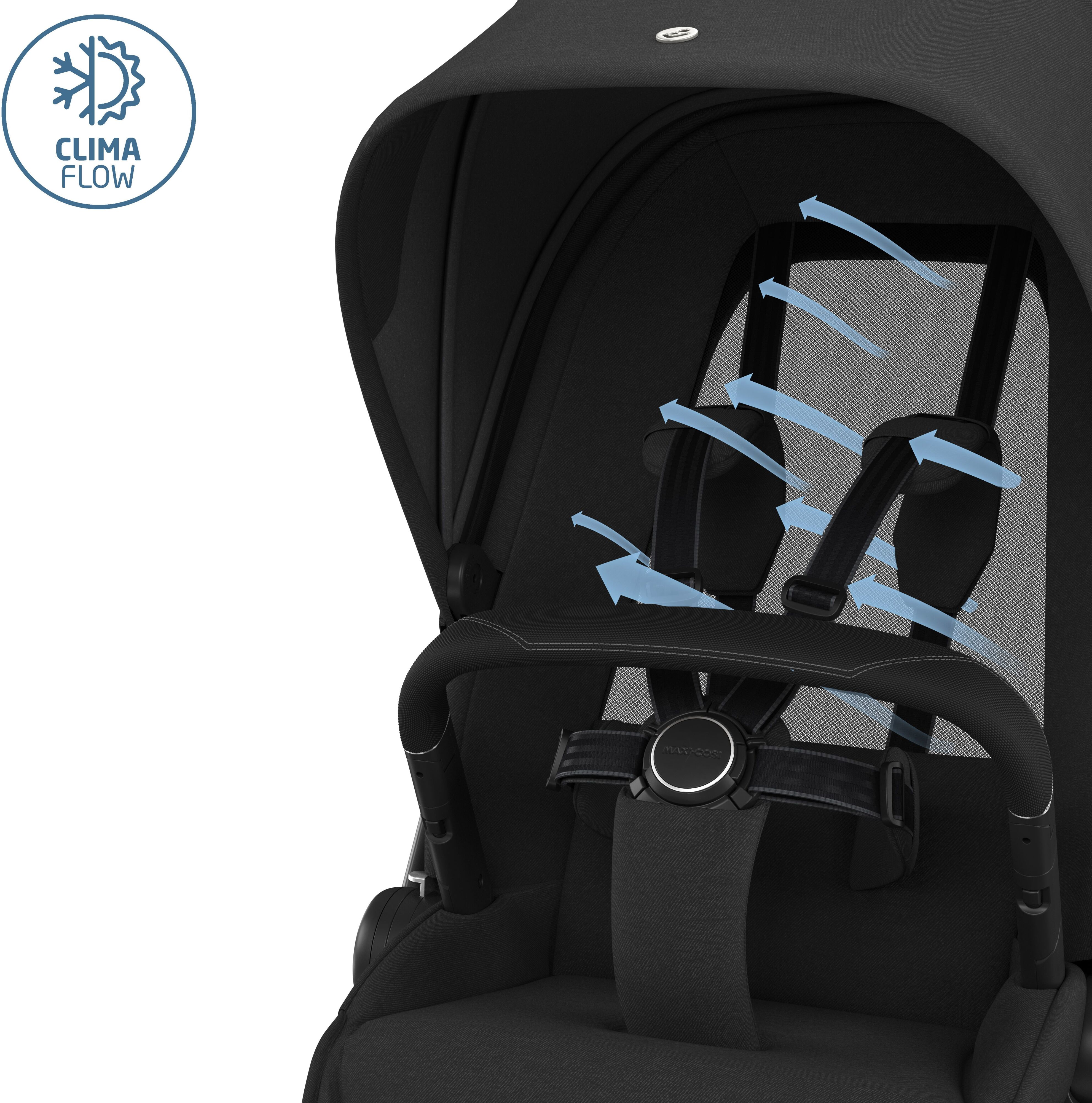 Коляска прогулочная Maxi-Cosi Fame Twillic Black (1122390110) фото 5