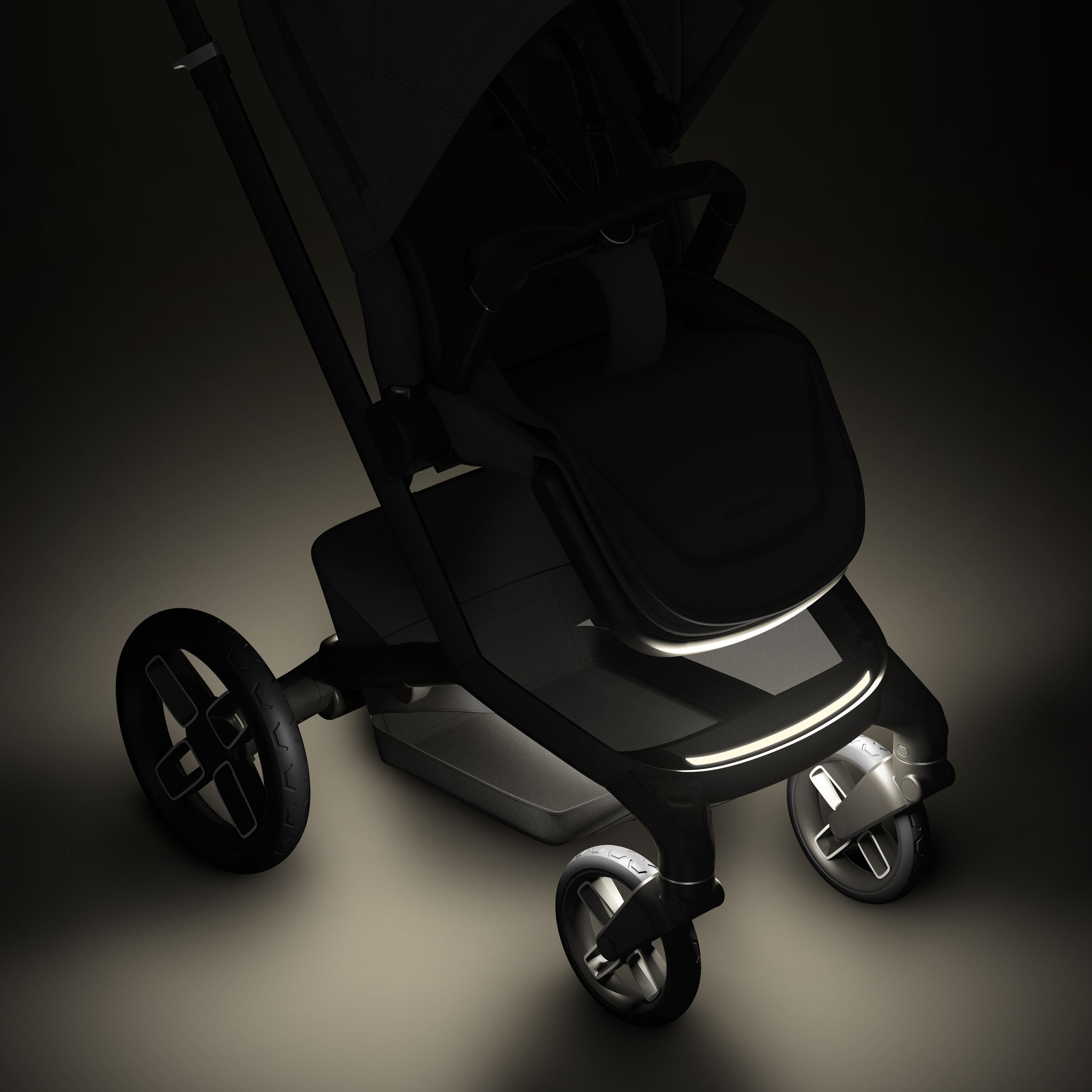 Коляска прогулочная Maxi-Cosi Fame Twillic Black (1122390110) фото 11