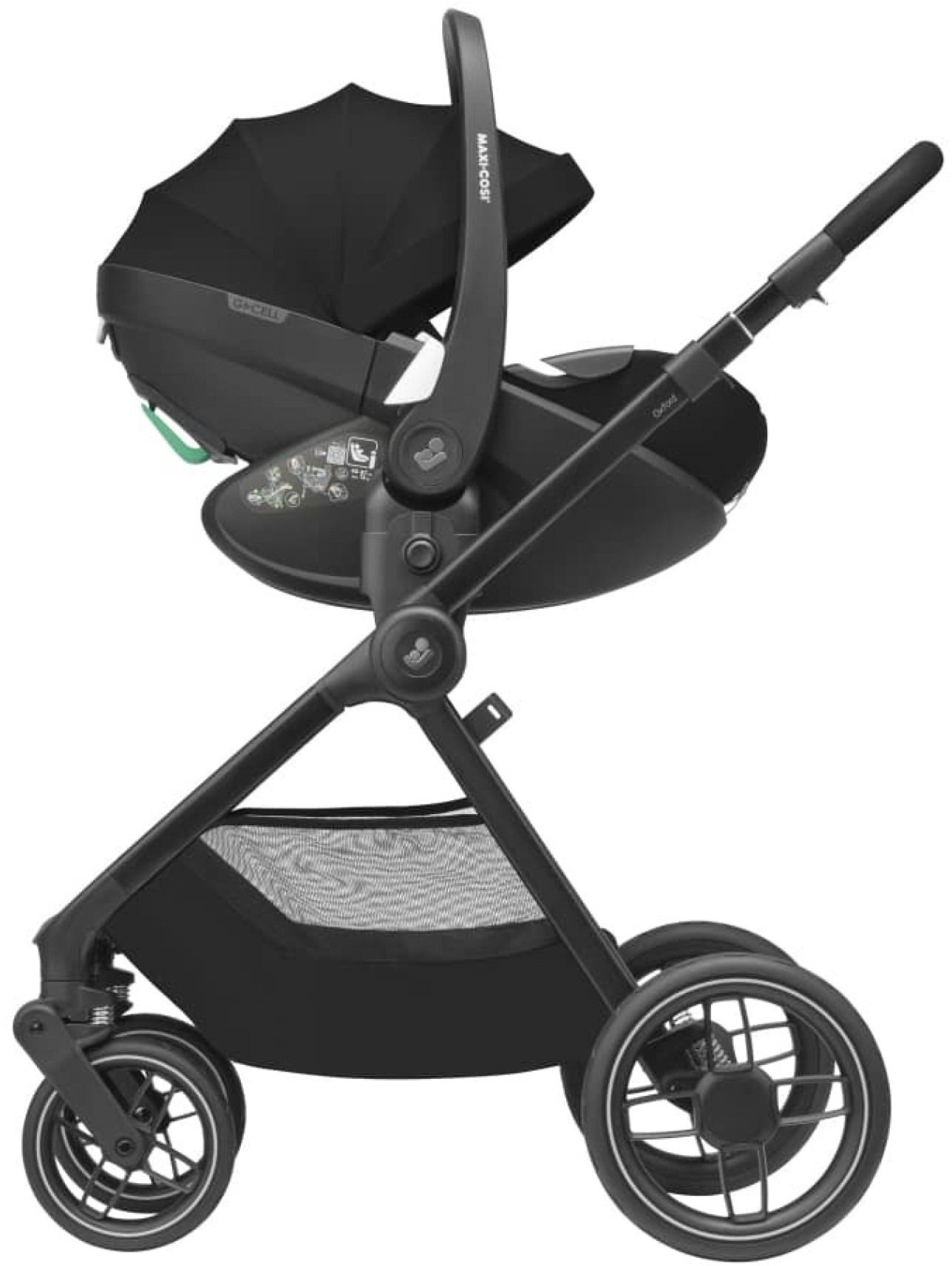 Коляска прогулочная Maxi-Cosi Oxford Essential Black (1150672110) фото 