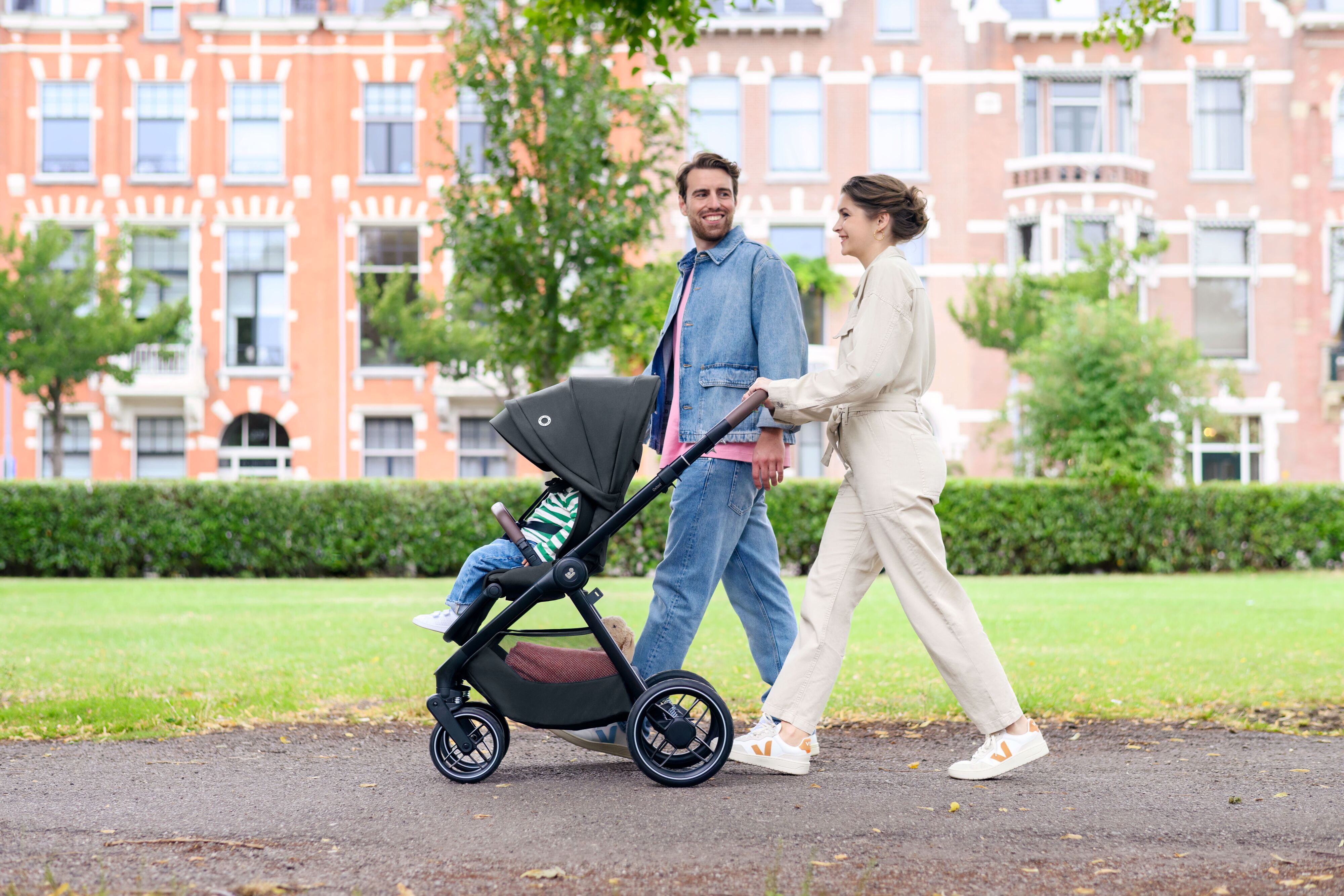 Коляска прогулянкова Maxi-Cosi Oxford Twillic Black (1150390110)фото