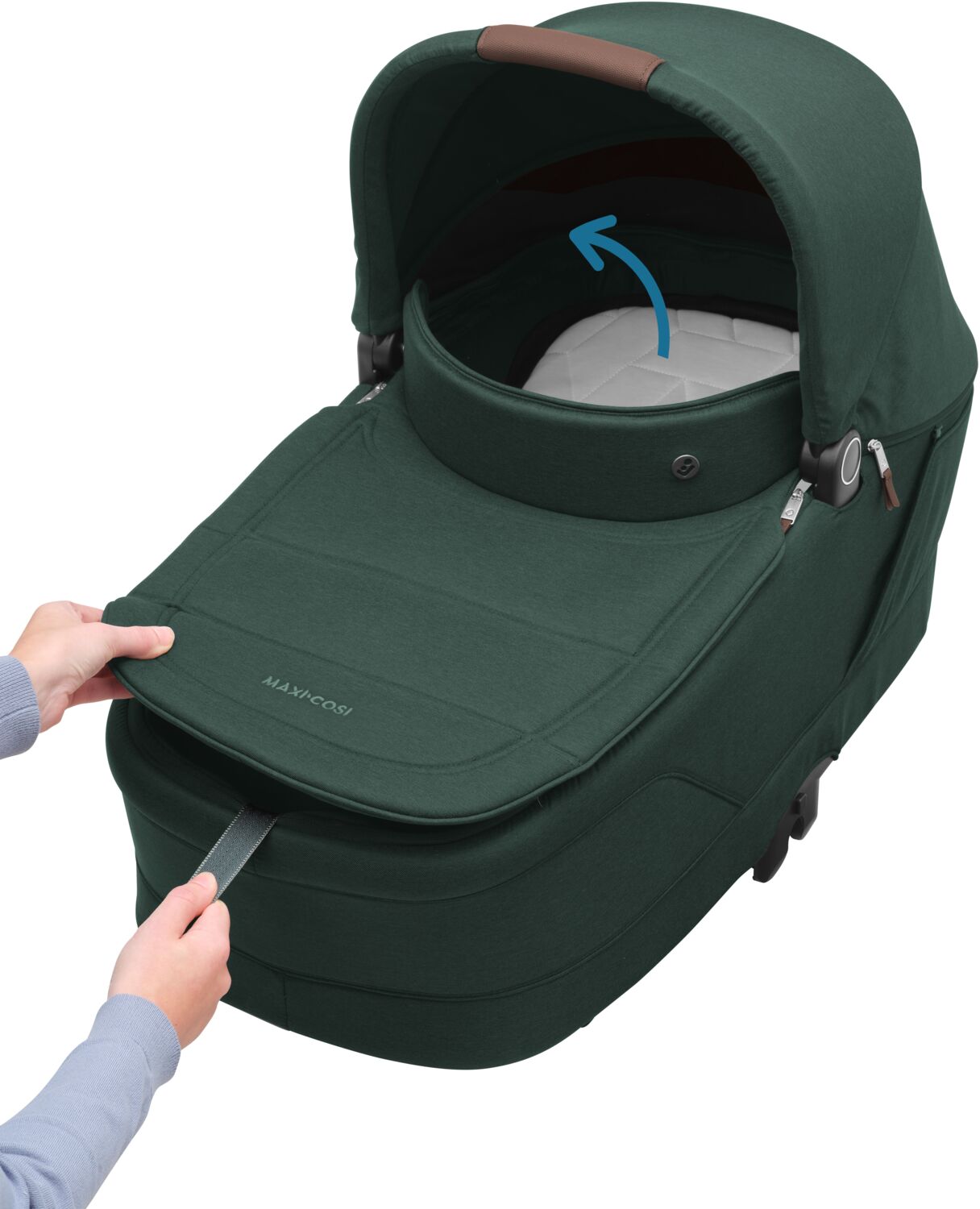 Коляска универсальная Maxi-Cosi Oxford+ Twillic Green (1978403110) фото