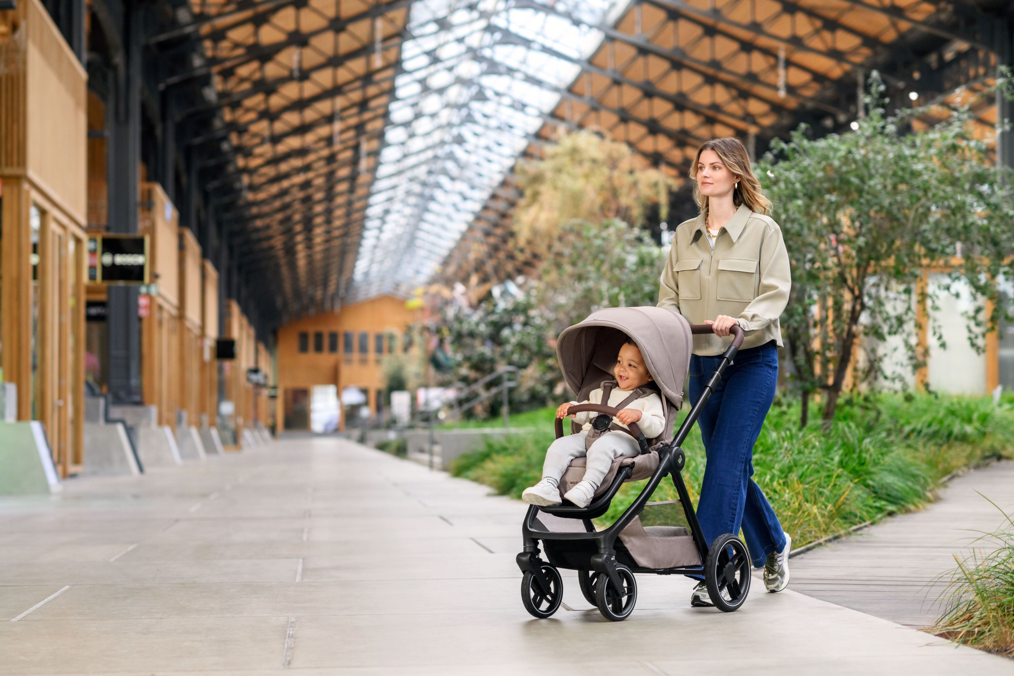 Коляска універсальна Maxi-Cosi Oxford+ Twillic Truffle (1978470110)фото22