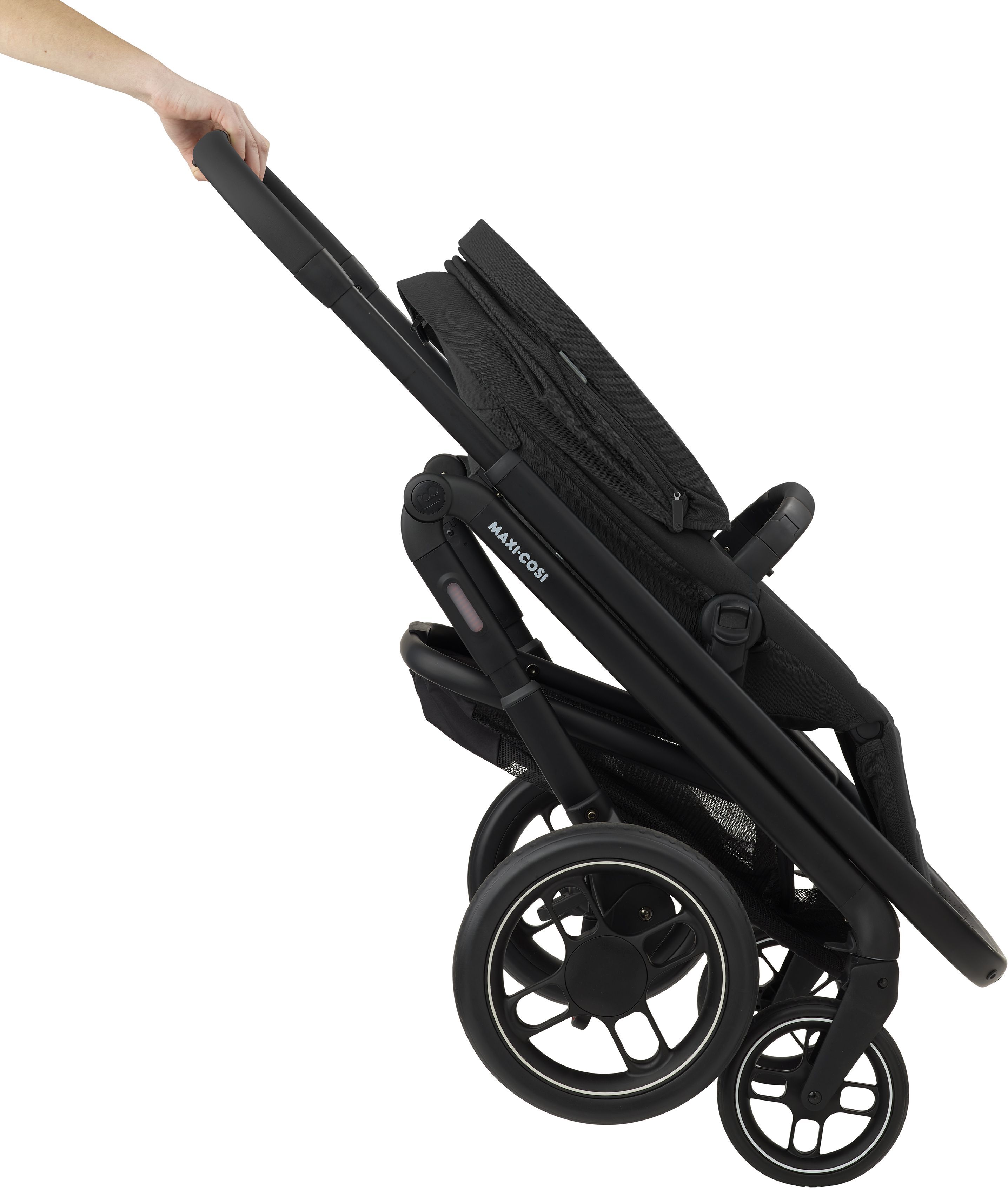 Коляска універсальна 2 в 1 Maxi-Cosi Plaza Plus Essential Black (1919672110)фото