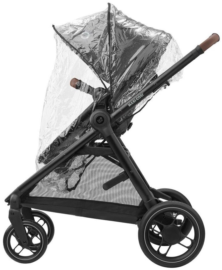 Коляска Maxi-Cosi Zelia S Trio Dark Grey + CabrioFix S i-Size + сумка (1996551110)фото