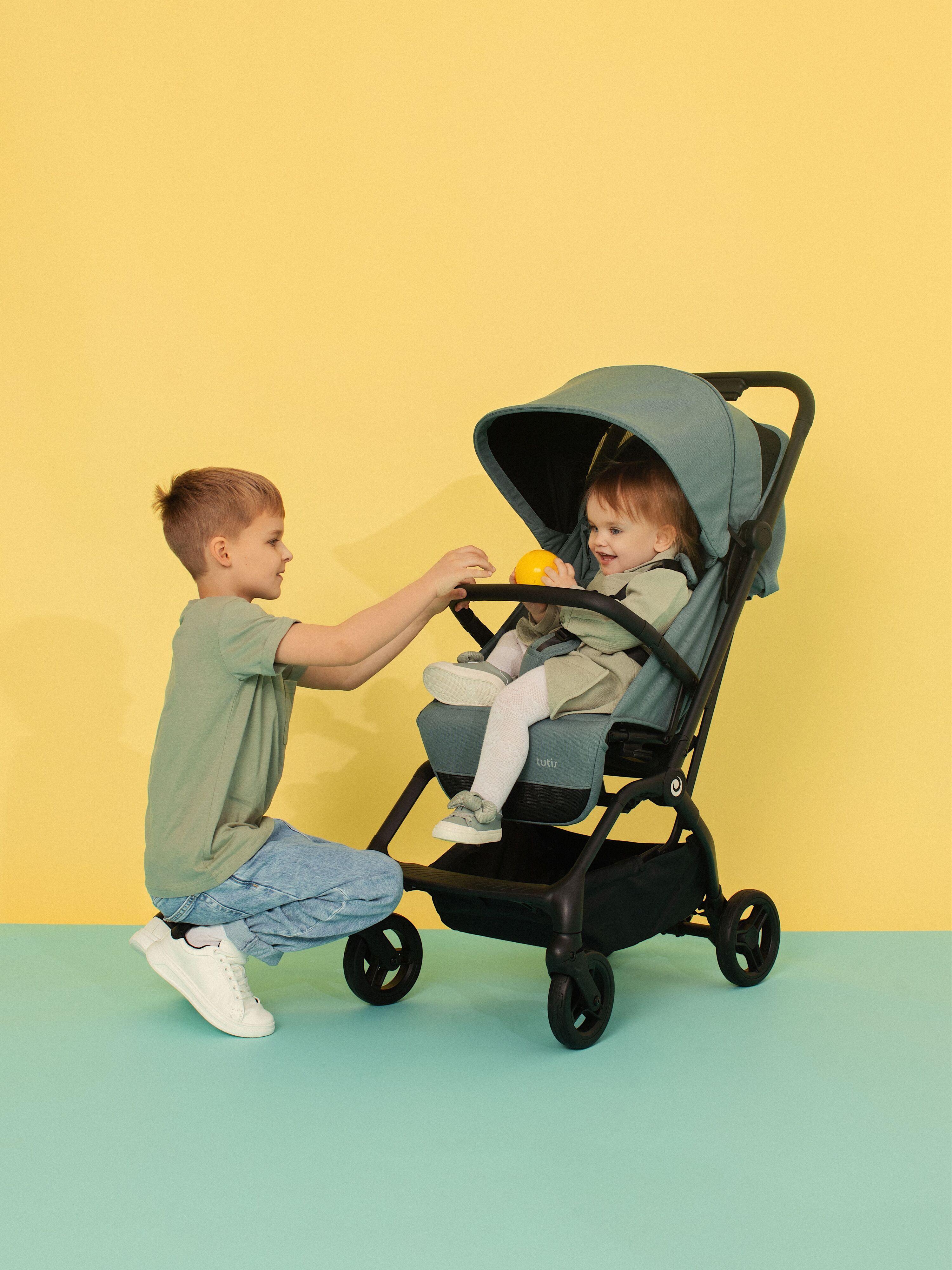 Коляска прогулочная Tutis Jogo Black (PP200/145) фото 7