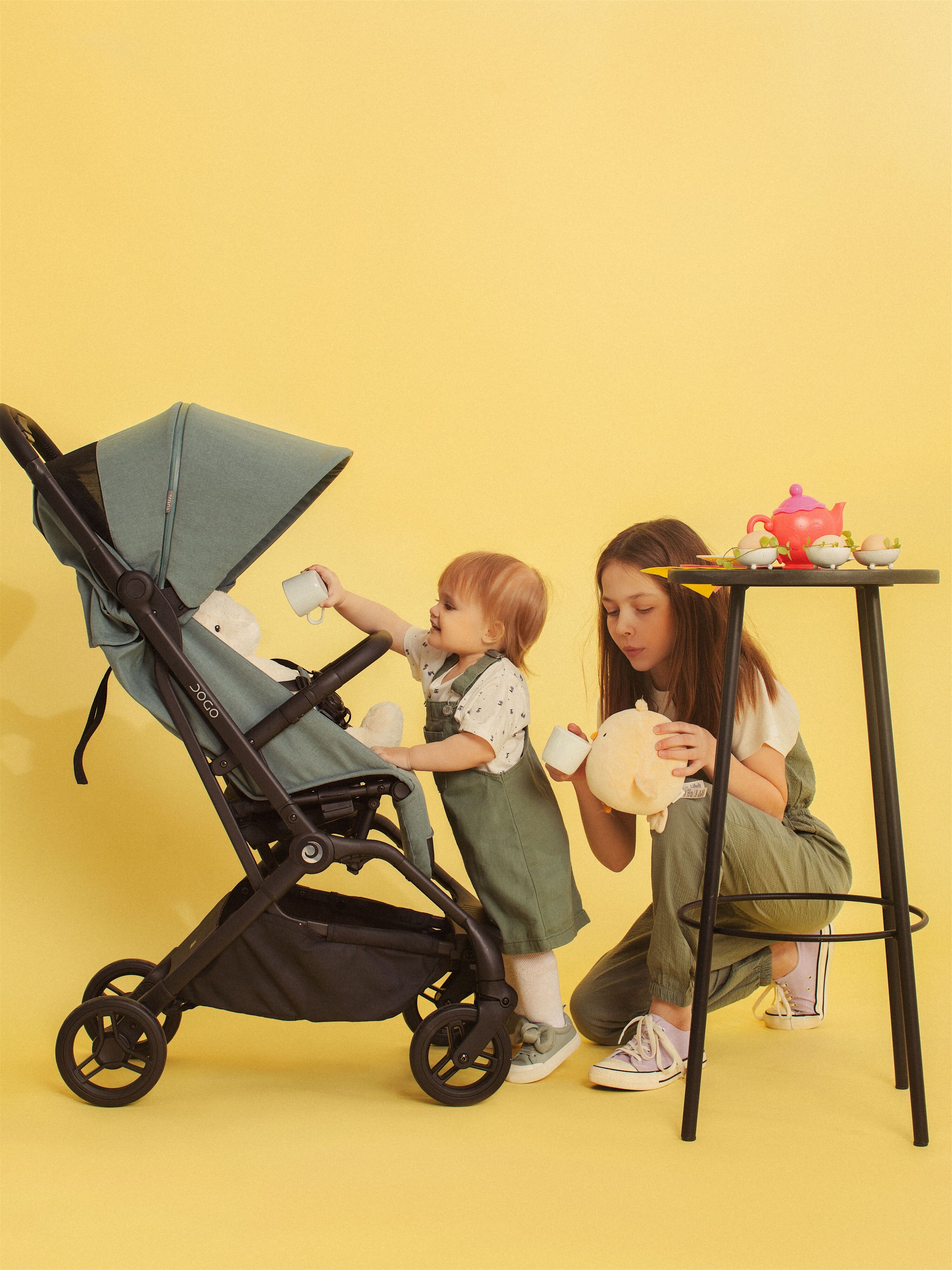 Коляска прогулочная Tutis Jogo Black (PP200/145) фото 11