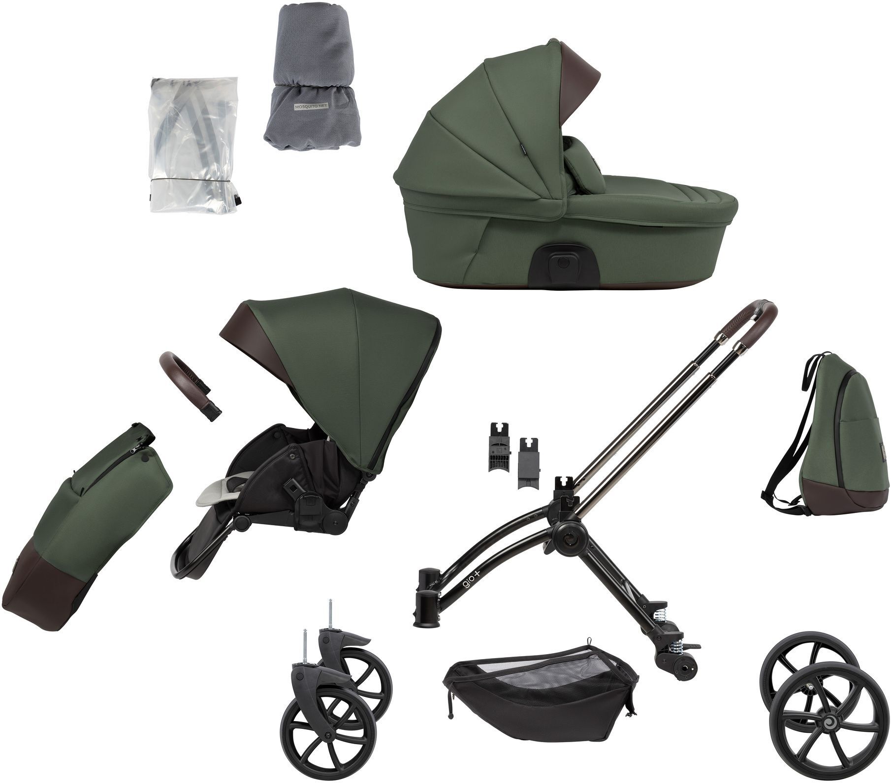 Коляска універсальна Tutis GIO+ Nero (1552135)фото8