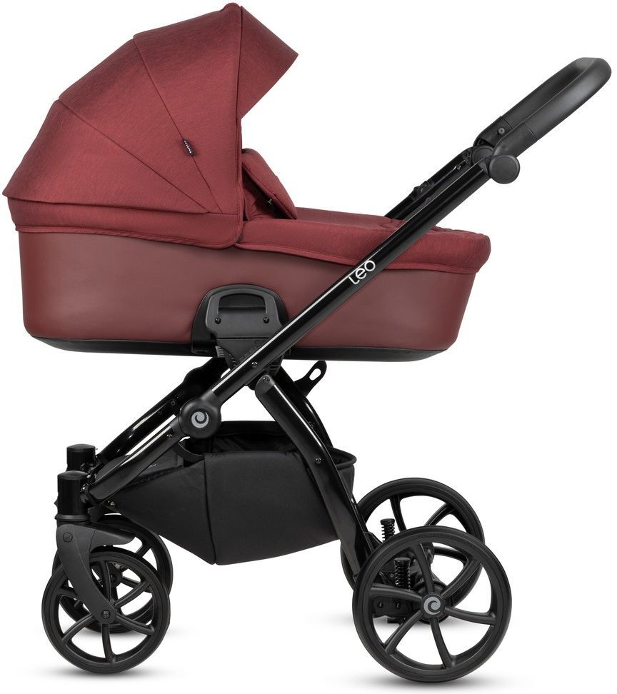 Коляска универсальная Tutis Leo+ Burgundy (1222220) фото 5