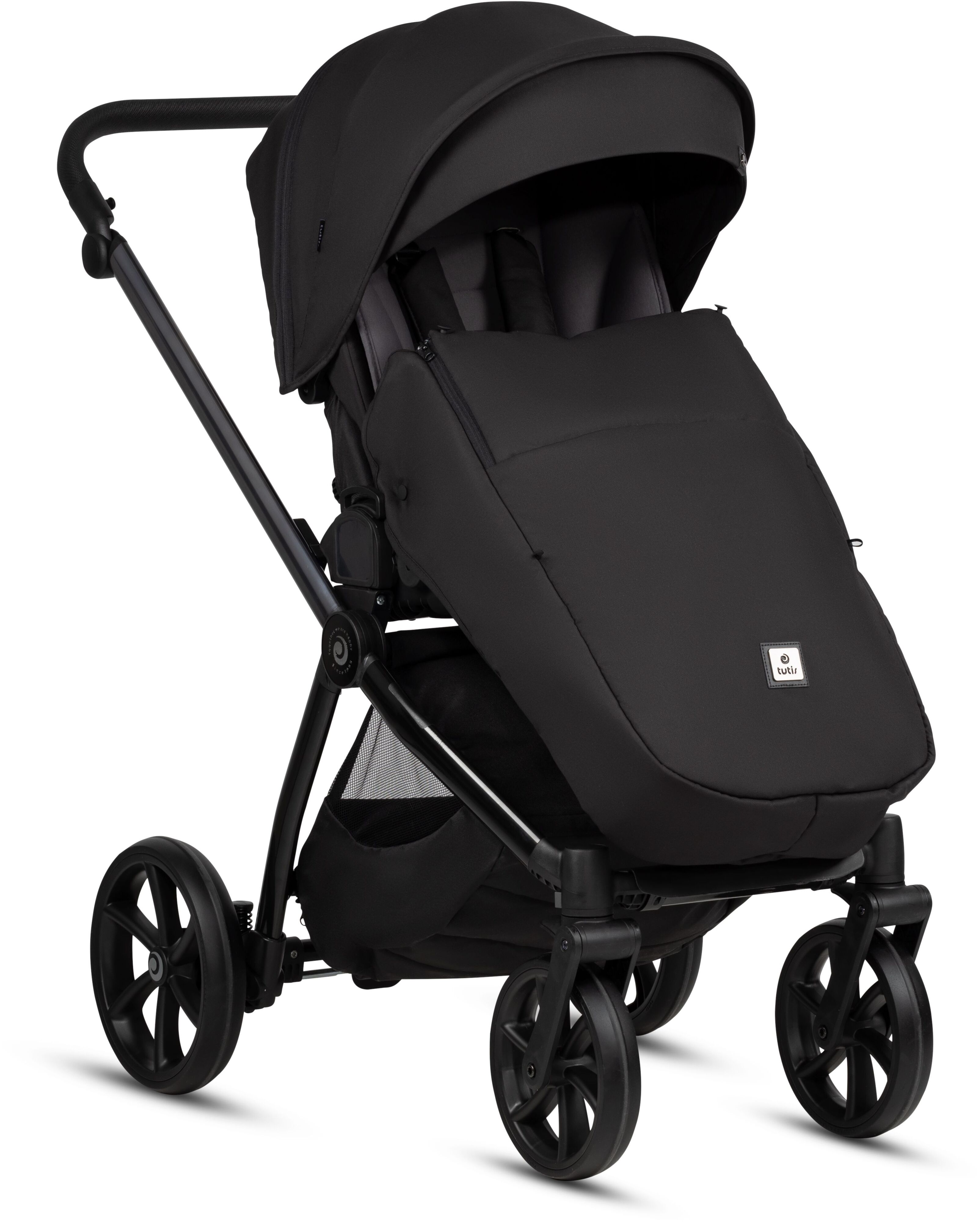 Коляска универсальная Tutis Mio3 plus Black Edition Obsidian (1502060) фото 2