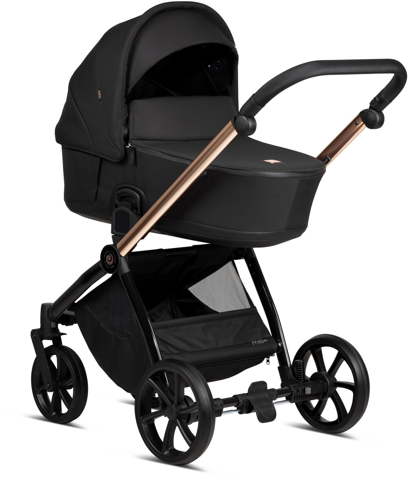 Коляска універсальна Tutis Mio3 plus Black Edition Rose Gold (1502292)фото8