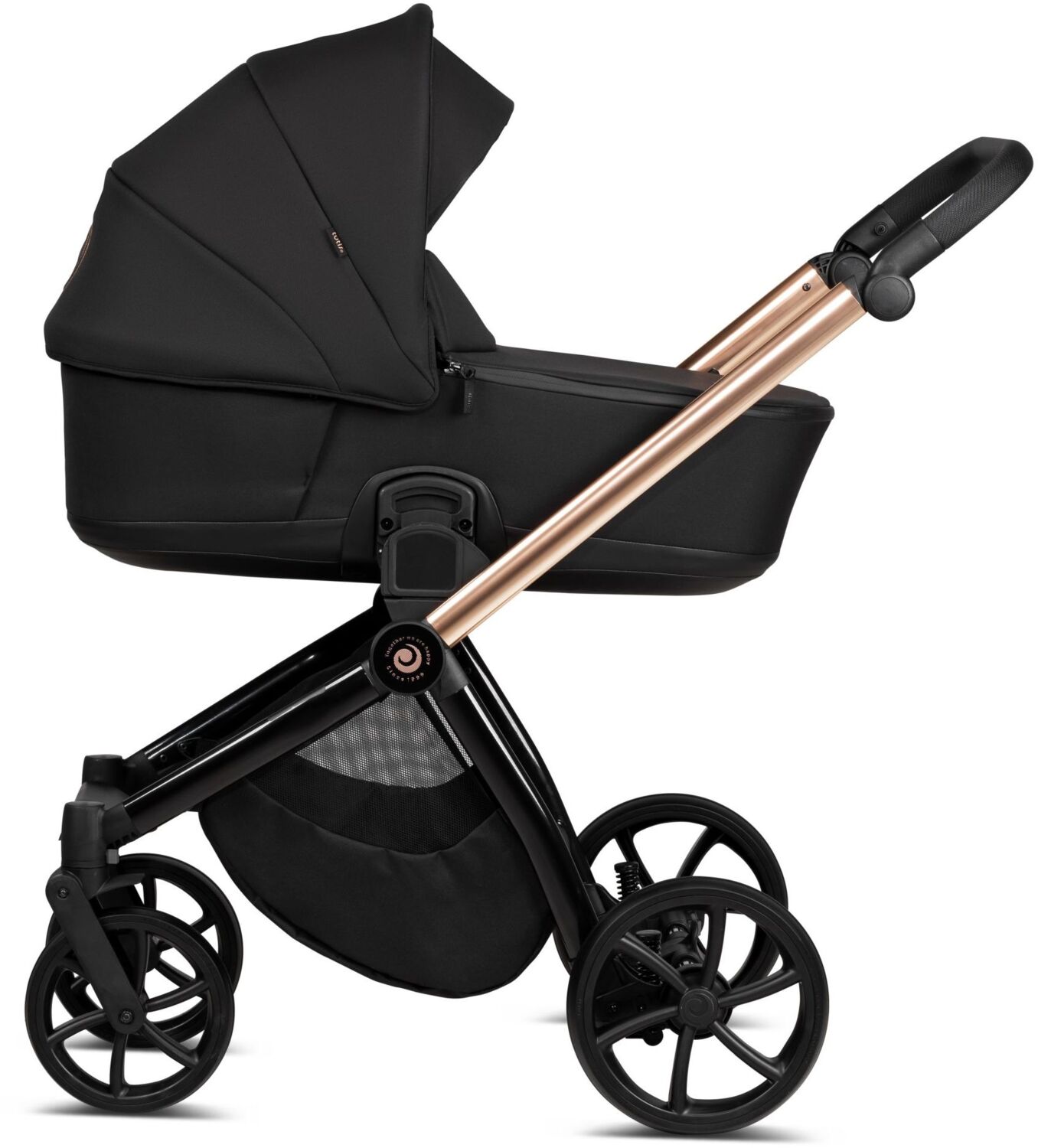 Коляска універсальна Tutis Mio3 plus Black Edition Rose Gold (1502292)фото