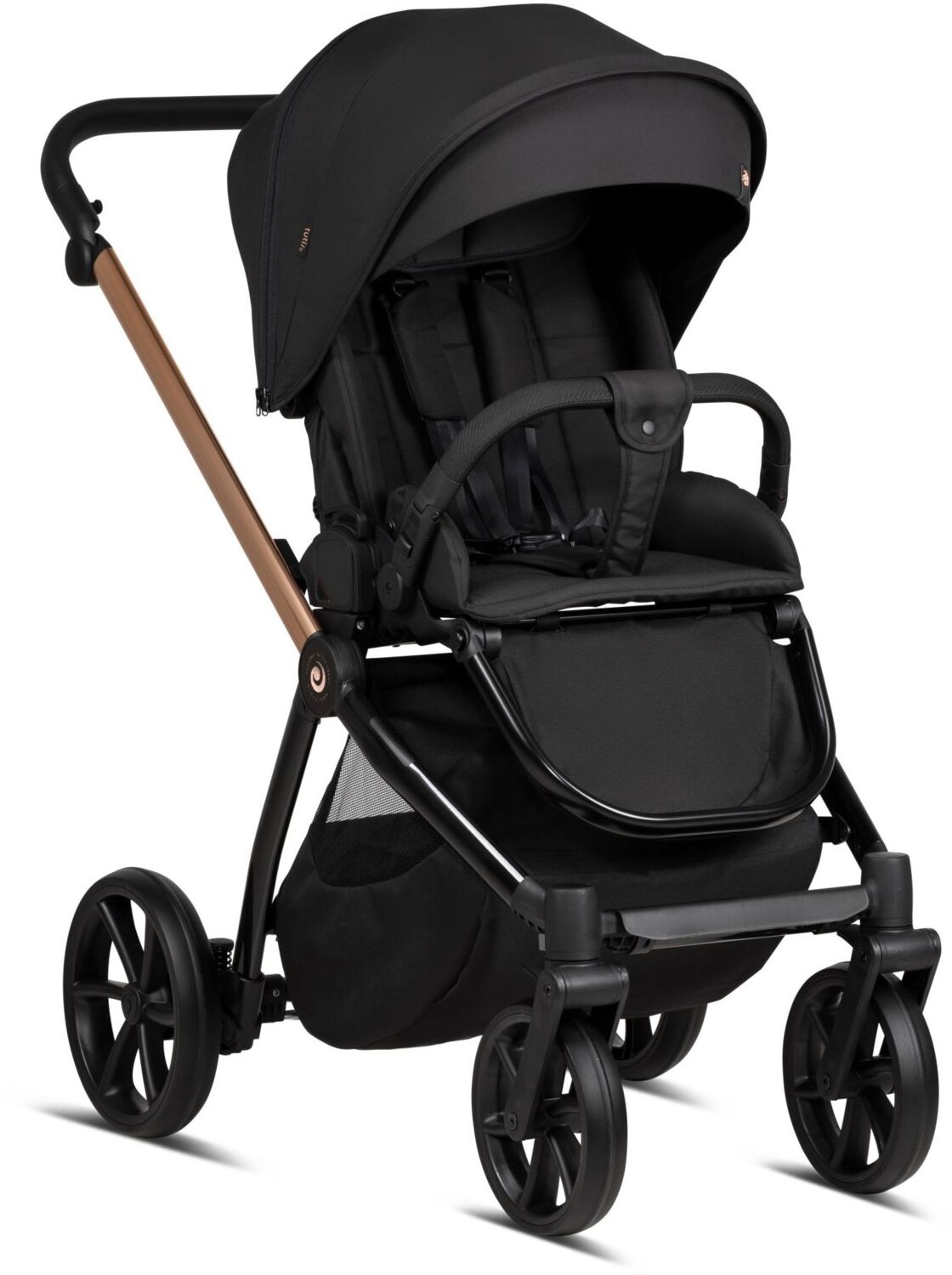Коляска універсальна Tutis Mio3 plus Black Edition Rose Gold (1502292)фото