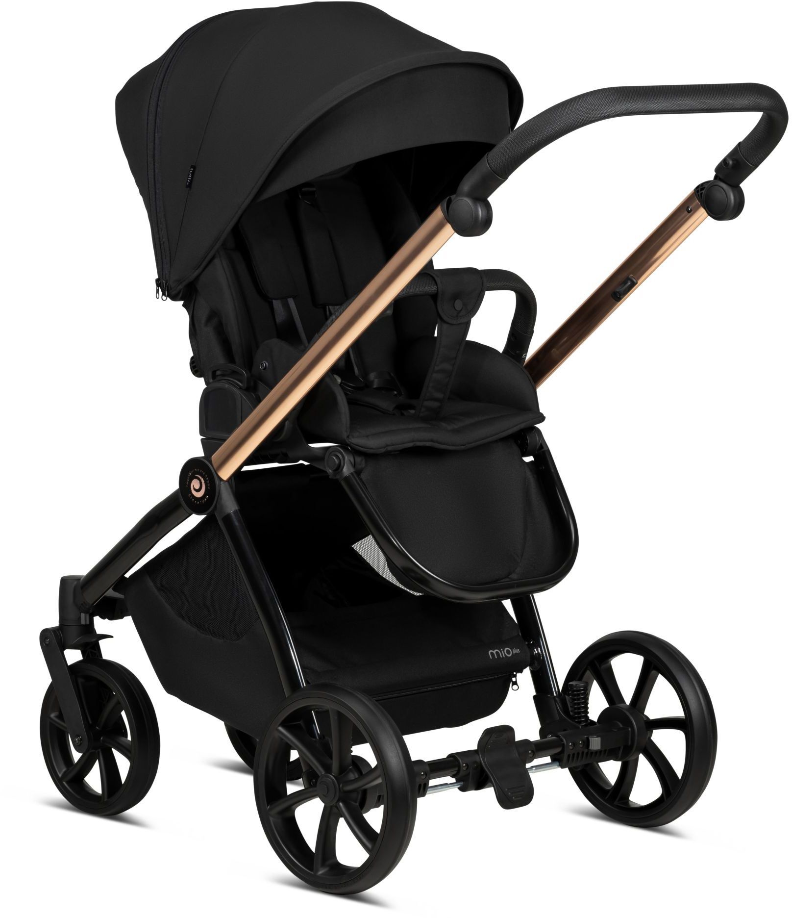 Коляска універсальна Tutis Mio3 plus Black Edition Rose Gold (1502292)фото3