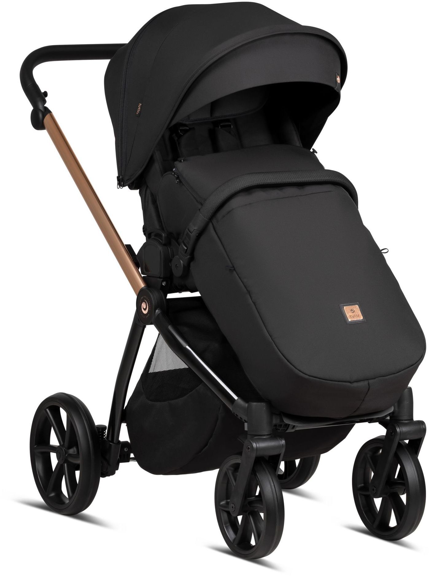 Коляска універсальна Tutis Mio3 plus Black Edition Rose Gold (1502292)фото2
