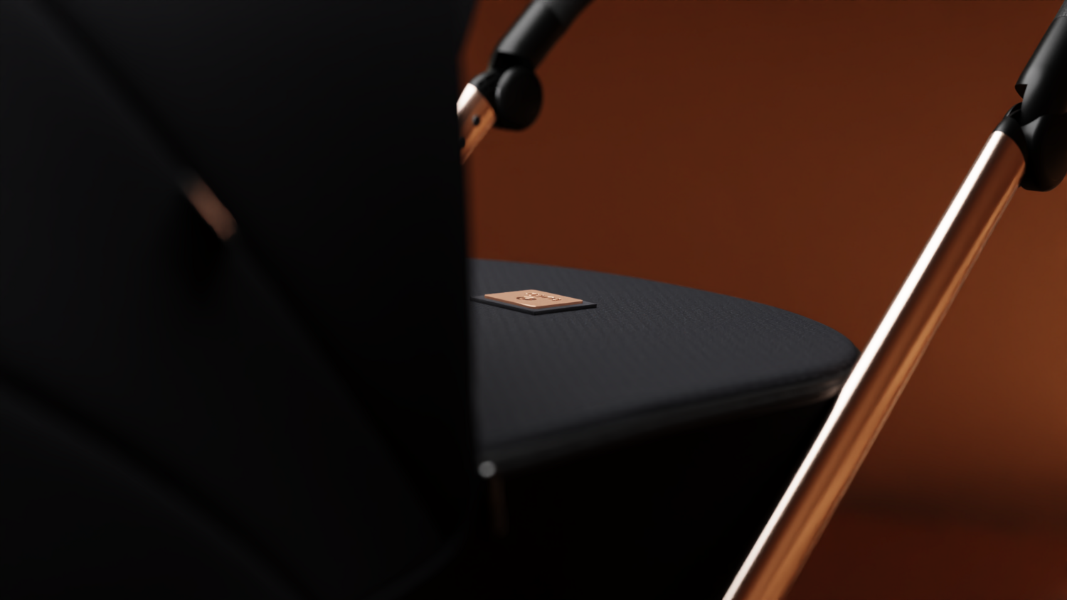 Коляска універсальна Tutis Mio3 plus Black Edition Rose Gold (1502292)фото