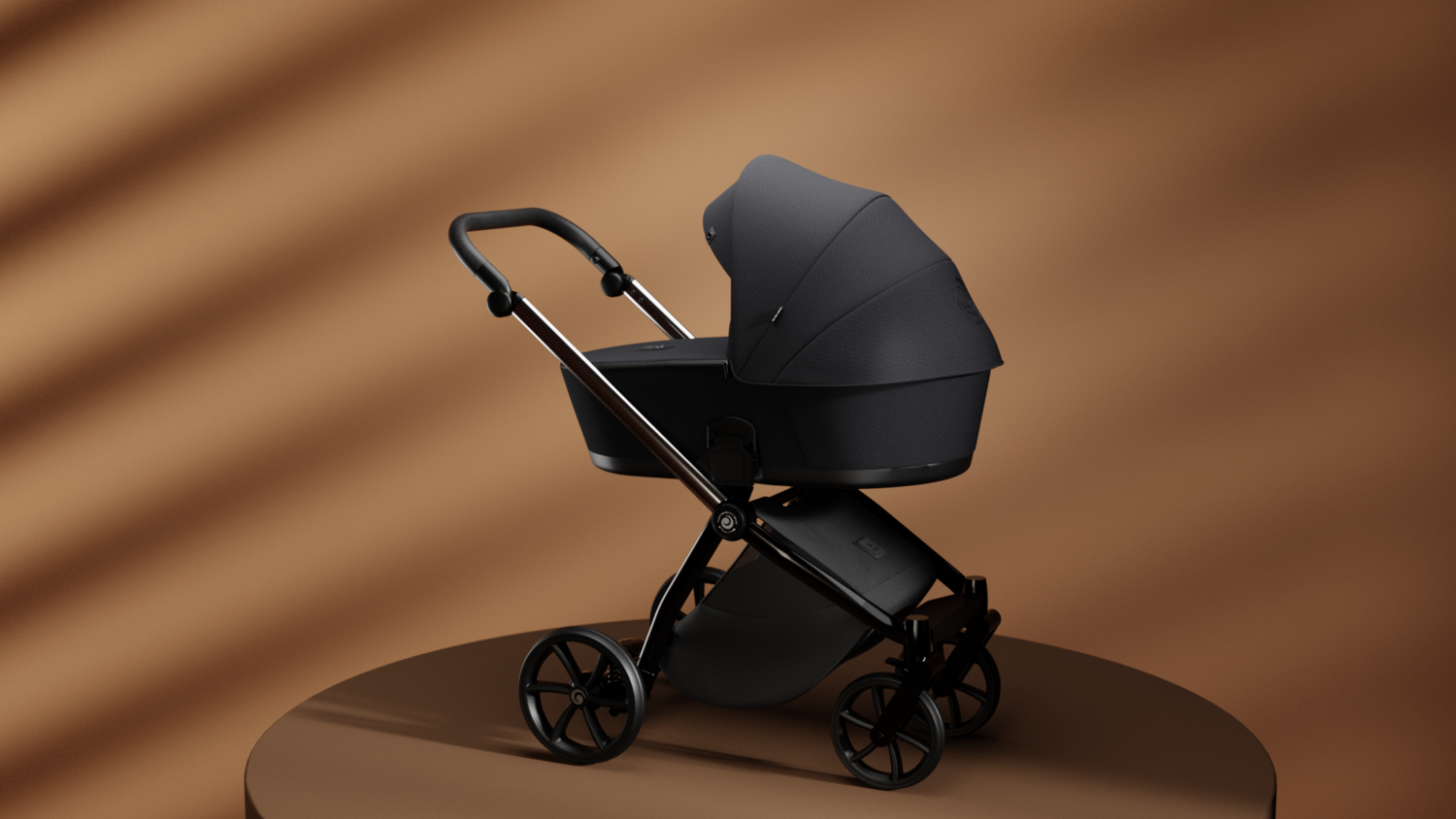 Коляска універсальна Tutis Mio3 plus Black Edition Rose Gold (1502292)фото