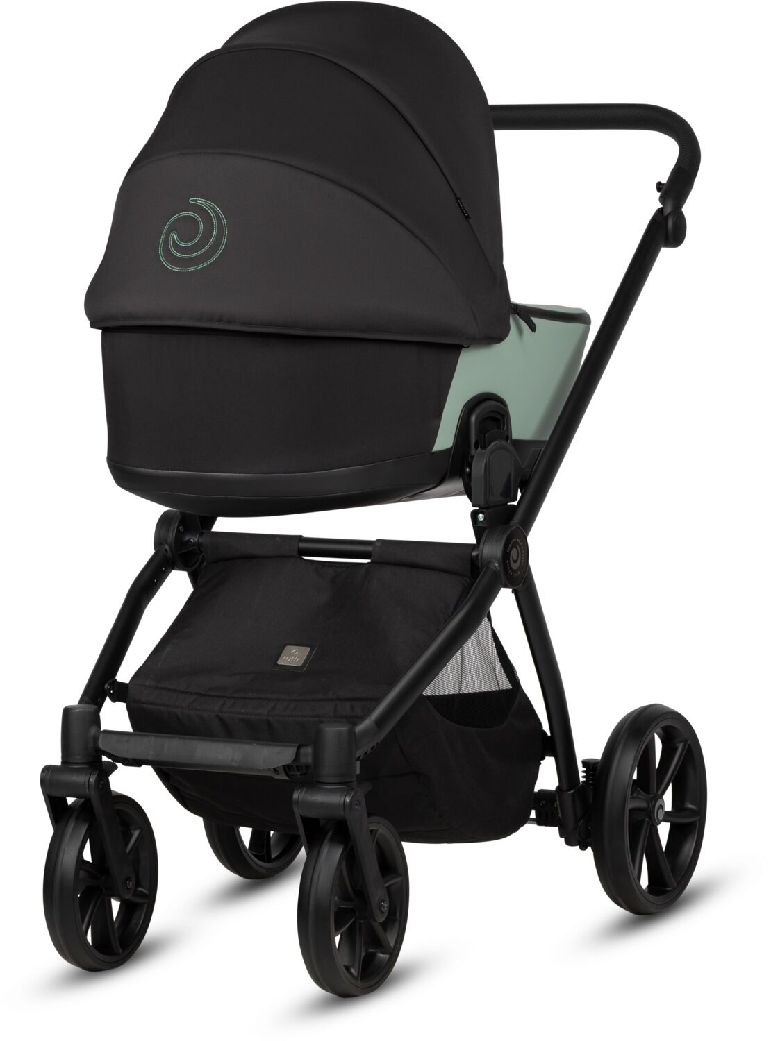 Коляска універсальна Tutis Mio3 plus Leather Sage (1502039)фото