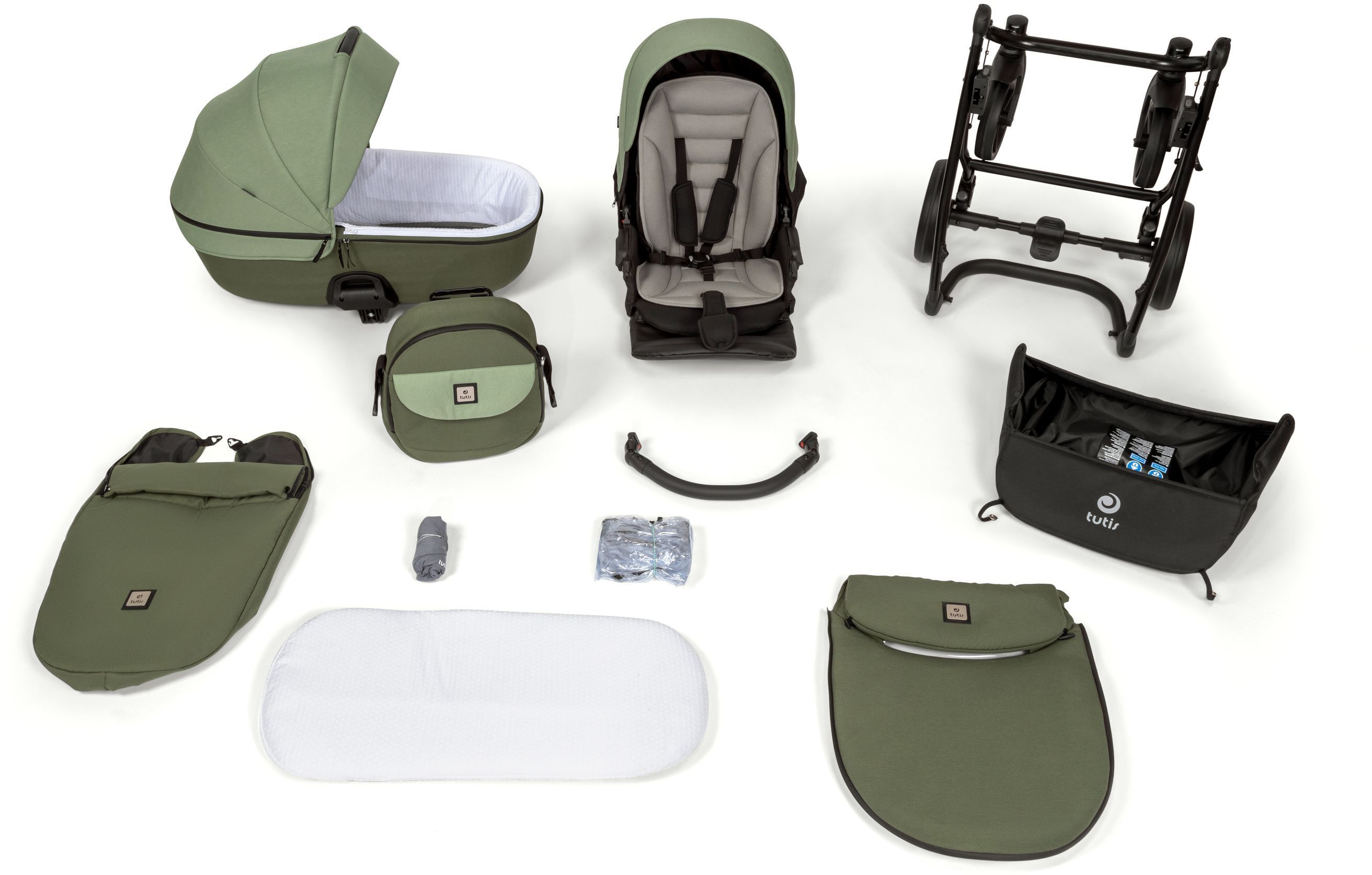 Коляска універсальна Tutis Uno5 plus Earth Collection Matcha (1402037)фото20