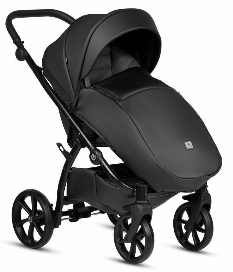Коляска універсальна Tutis Uno5 plus Leather Collection Jet Black (1402699)фото2