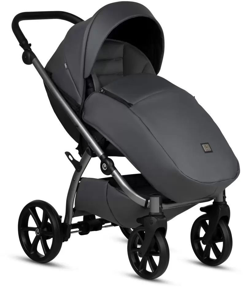 Коляска универсальная Tutis Uno5 plus Leather Collection Licorice (1402166) фото 2