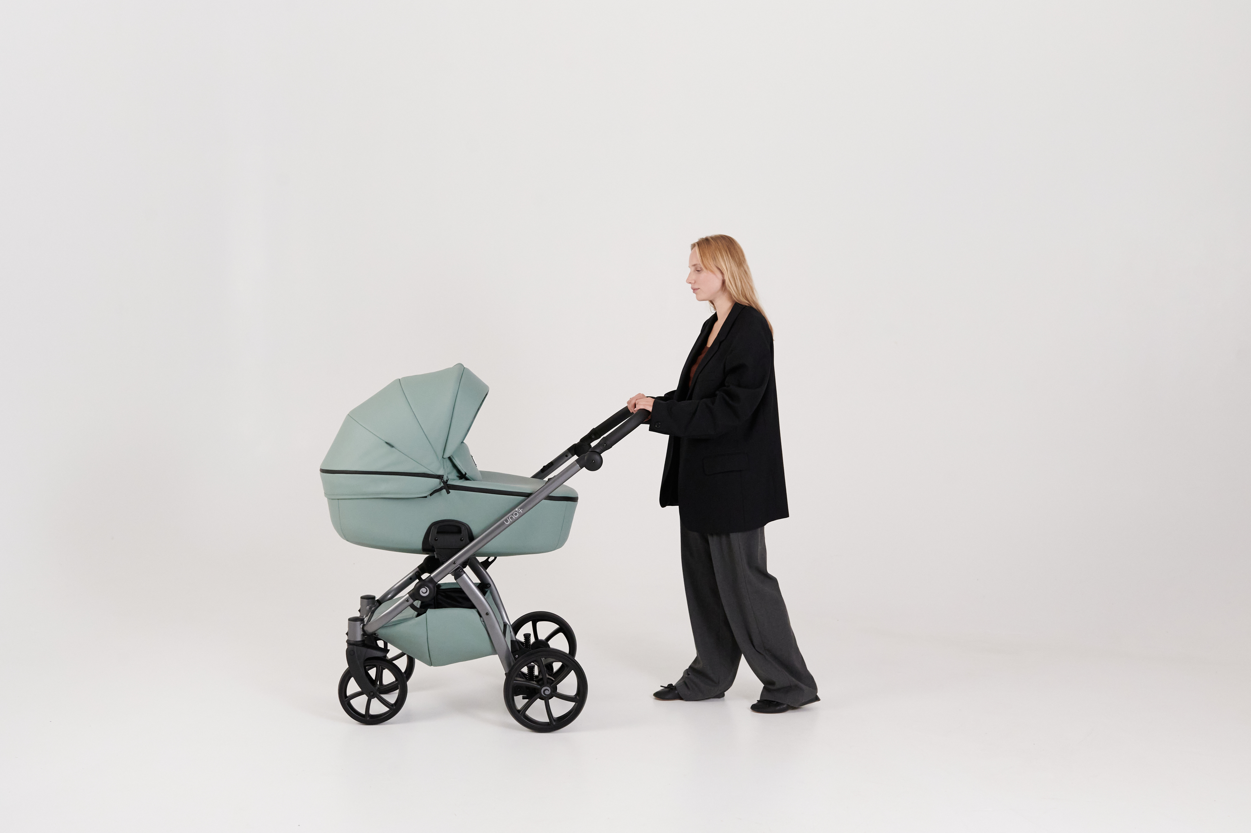 Коляска універсальна Tutis Uno5 plus Leather Collection Mauve (1402035)фото6