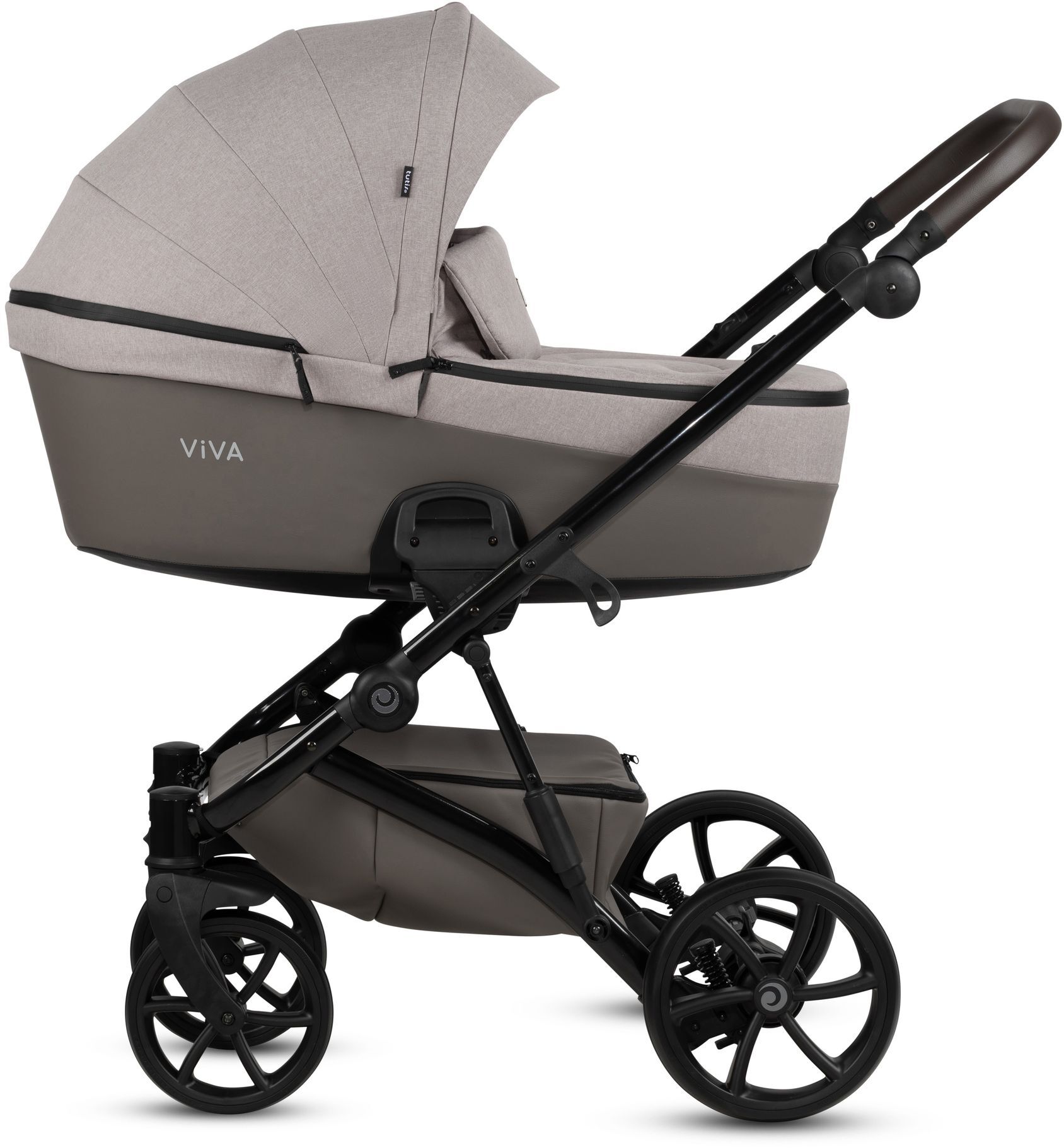 Коляска универсальная Tutis Viva 5+ Essential Warm Grey (1452068) фото 5