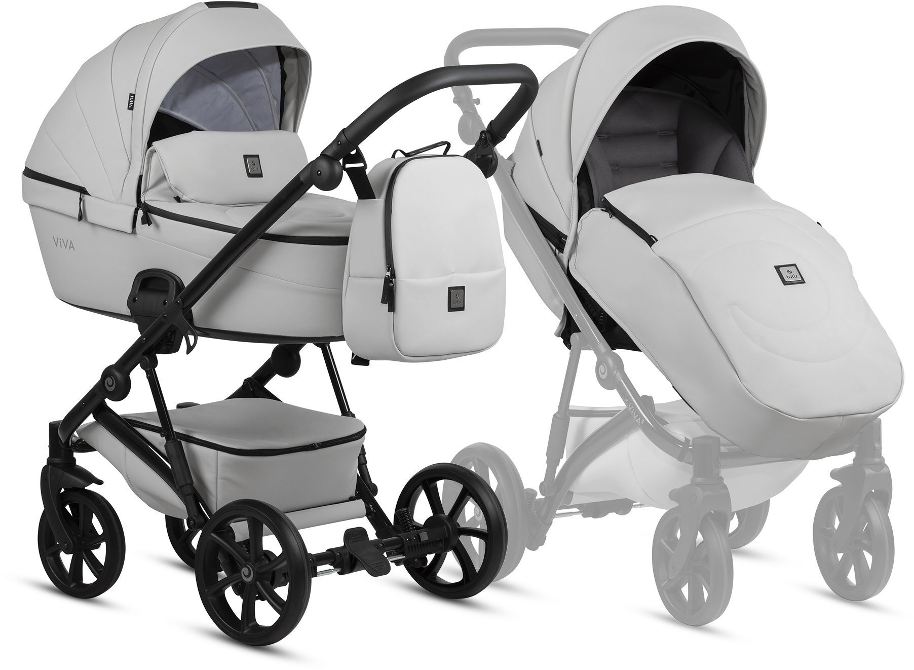 Коляска універсальна Tutis Viva 5+ Leather Cloud (1452085)фото8