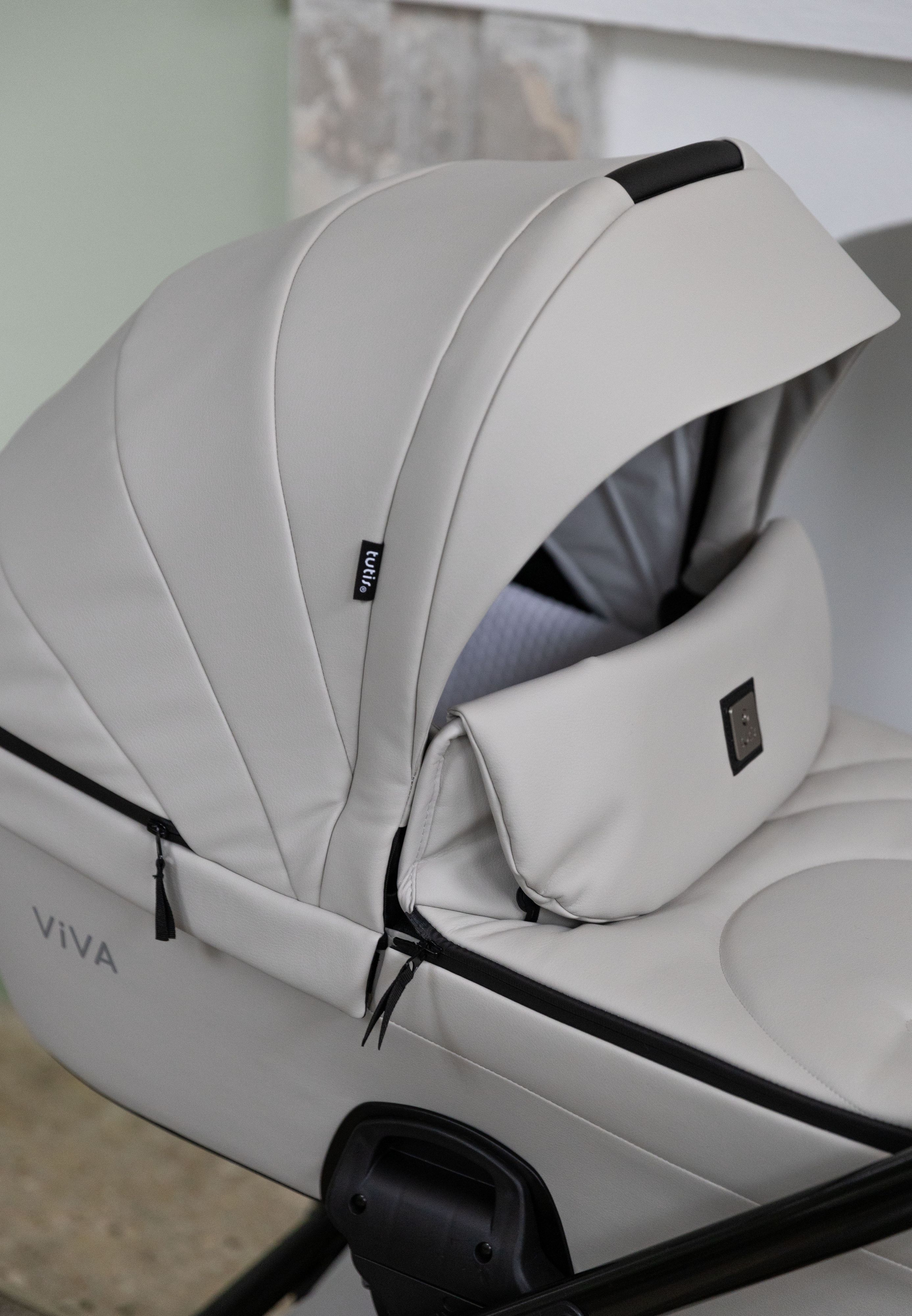 Коляска універсальна Tutis Viva 5+ Leather Vanilla (1452086)фото22