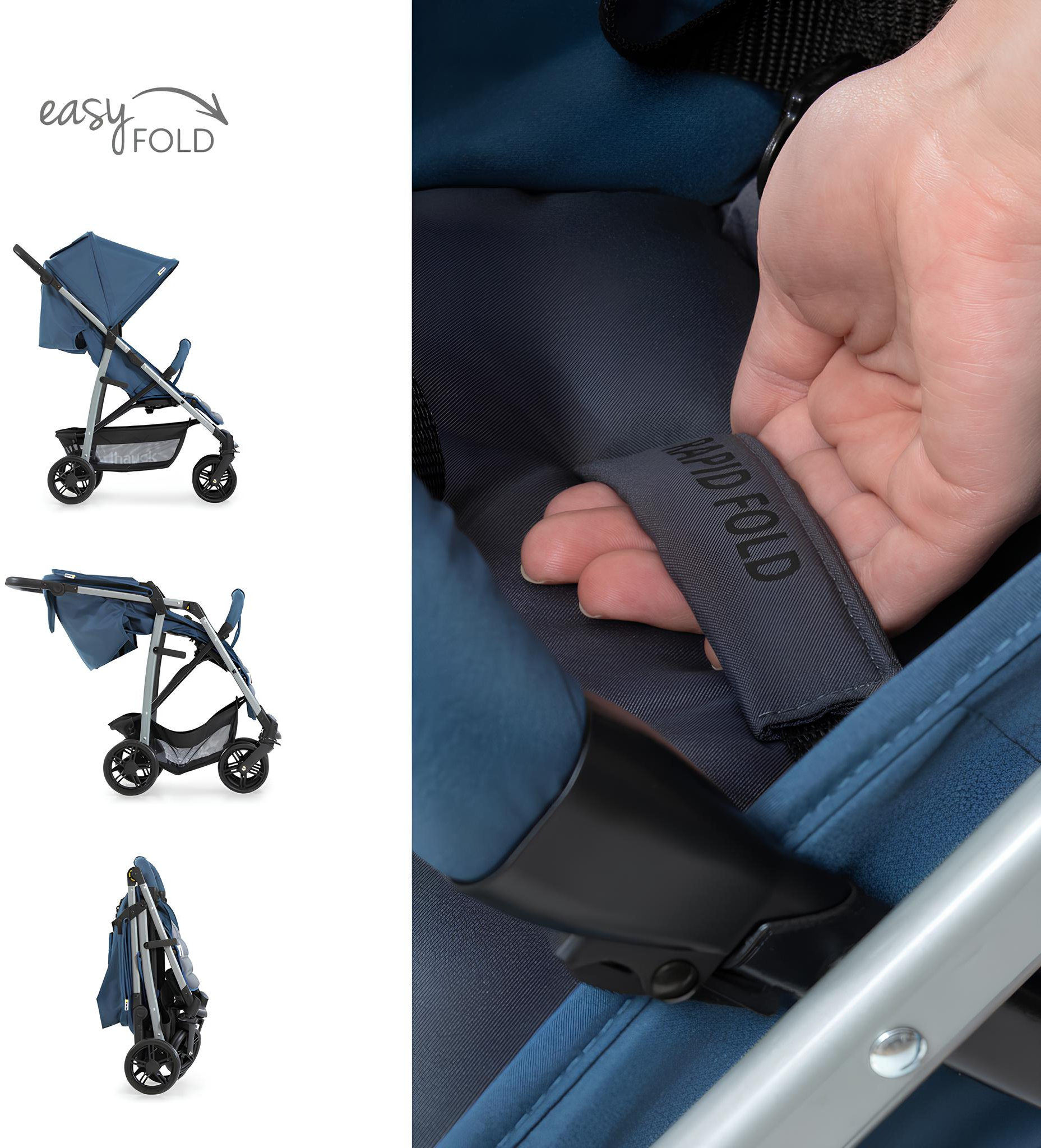 Коляска прогулочная Hauck Rapid 4 denim/grey (14841-9) фото 19