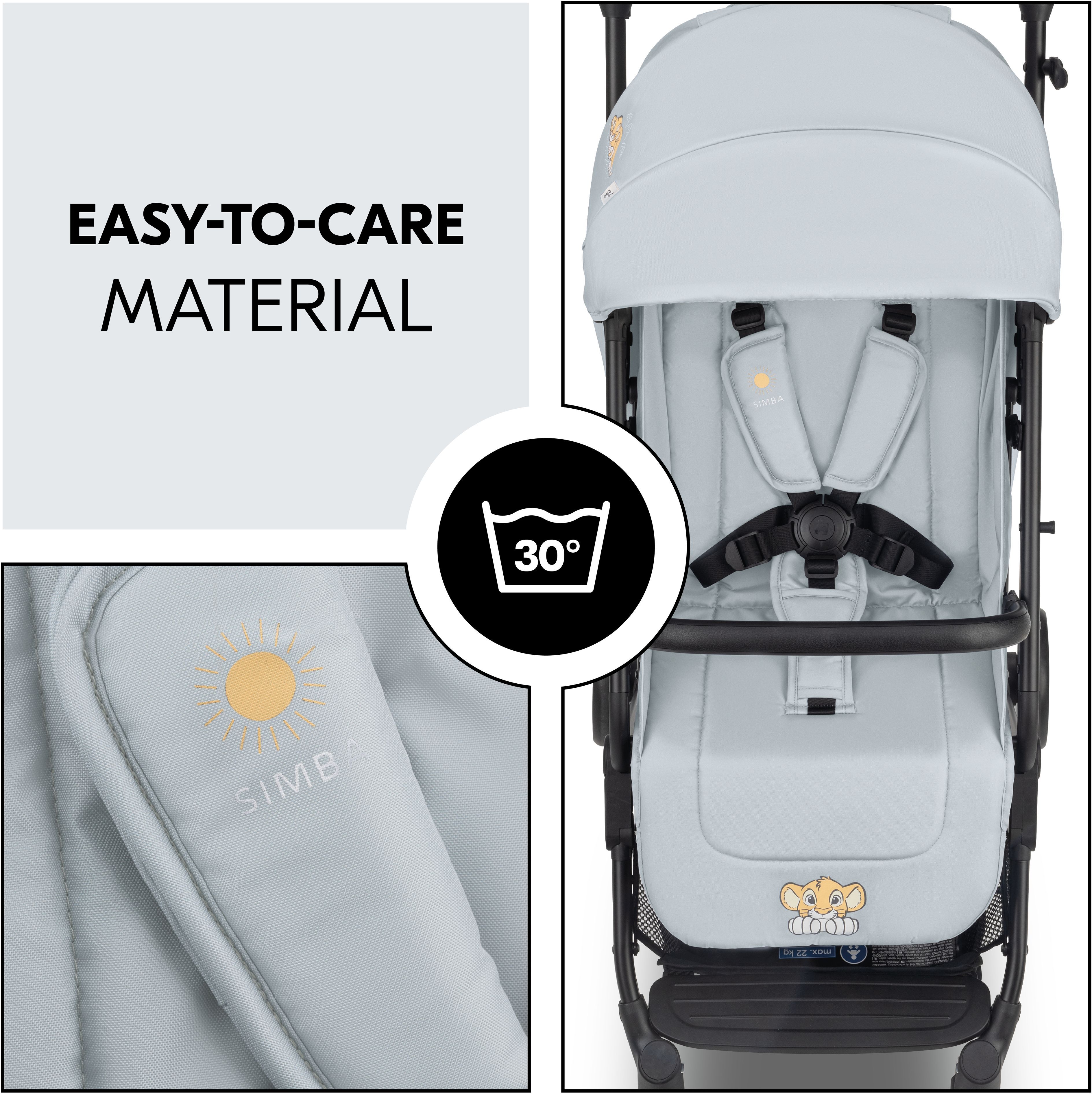 Коляска прогулянкова Hauck Travel N Care Simba (16032-9)фото9