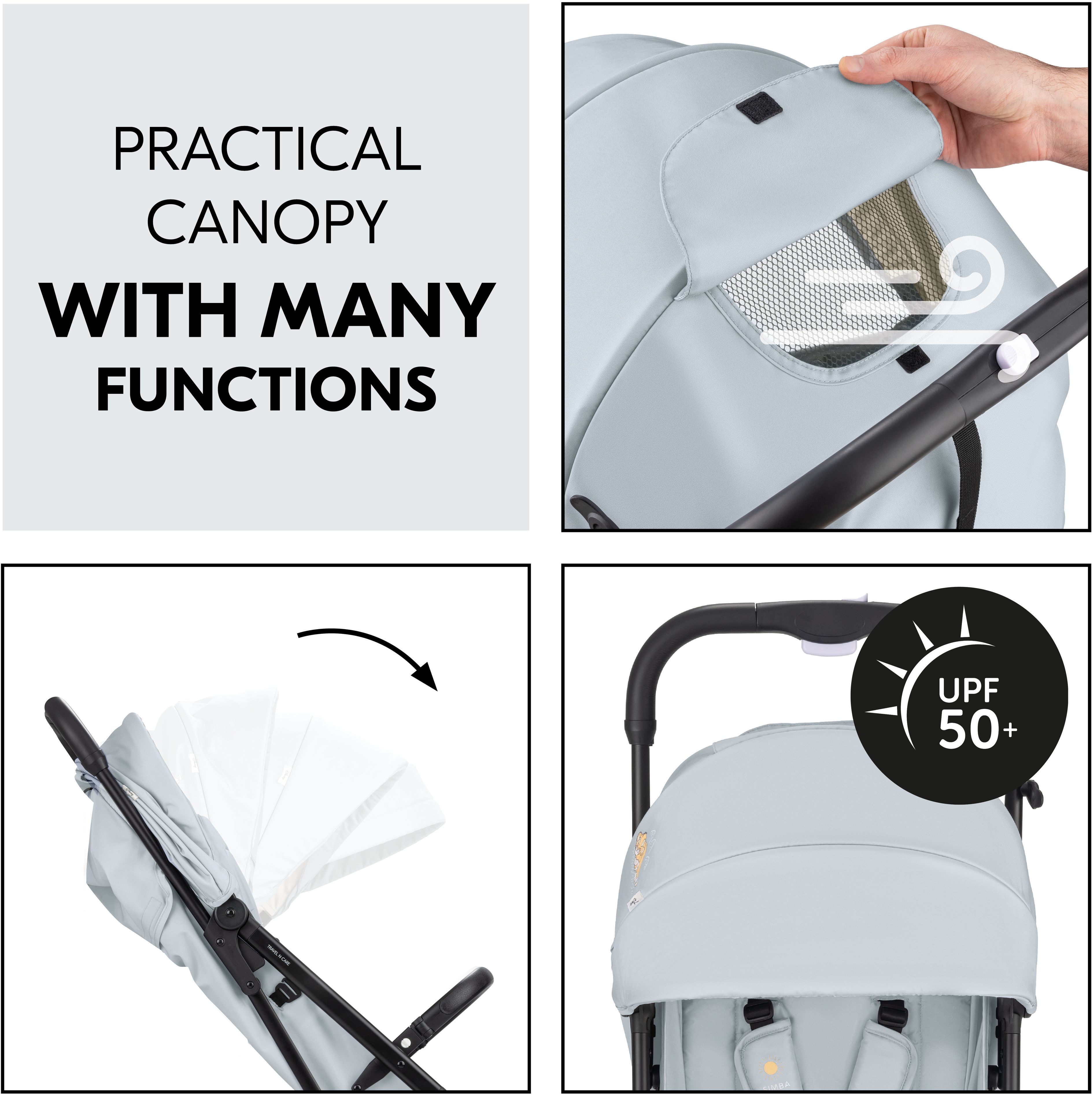 Коляска прогулянкова Hauck Travel N Care Simba (16032-9)фото8