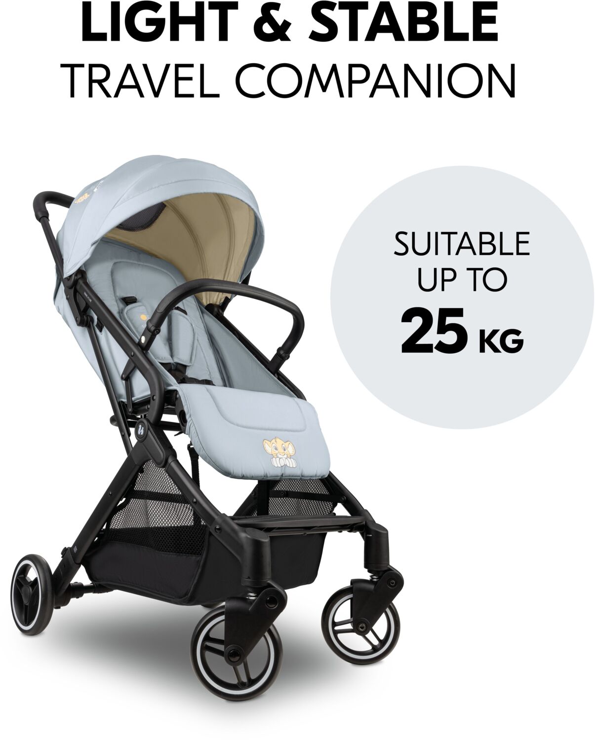 Коляска прогулянкова Hauck Travel N Care Simba (16032-9)фото