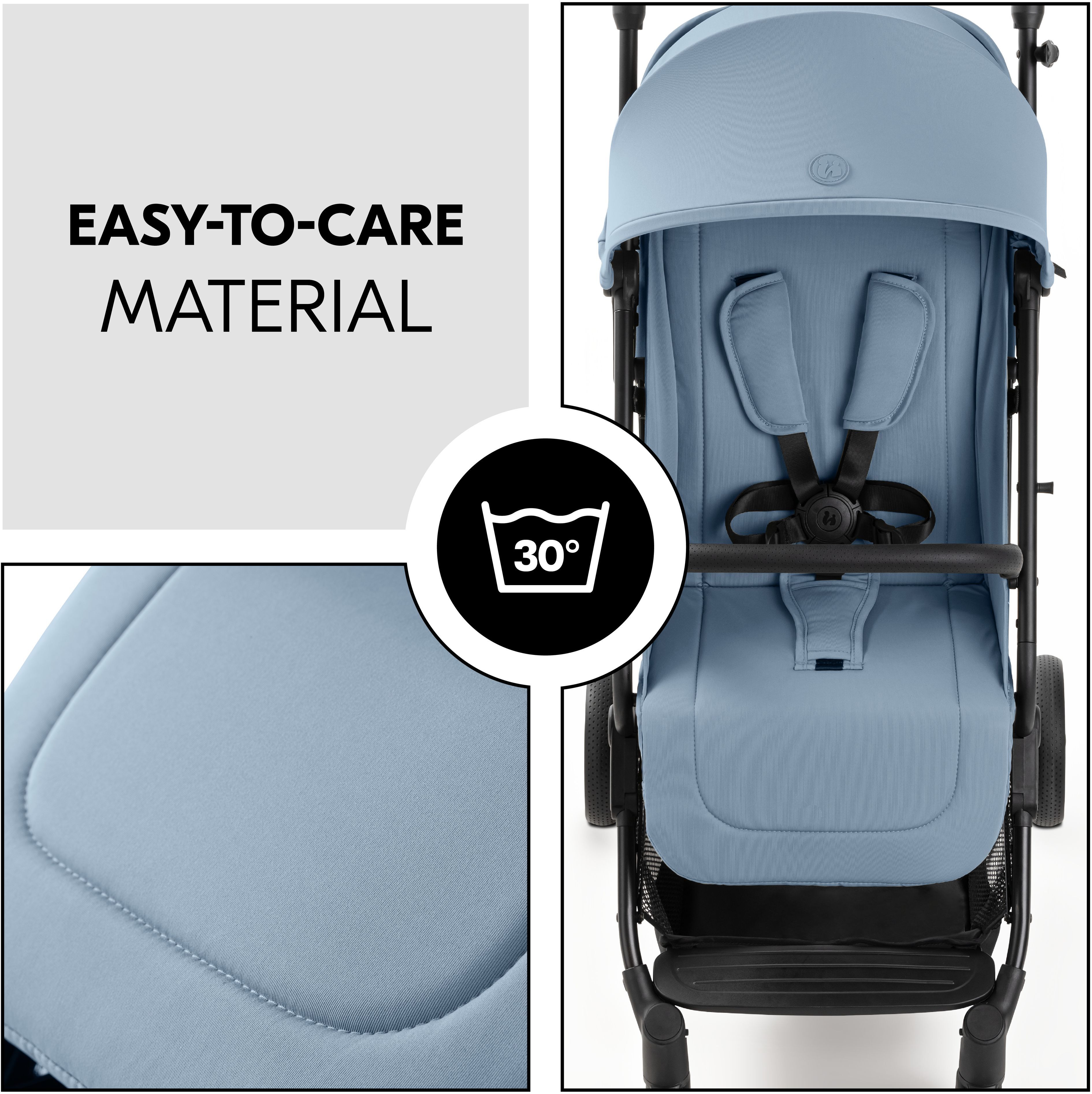 Коляска прогулочная Hauck Travel N Care Plus Dusty Blue (16019-0) фото 8