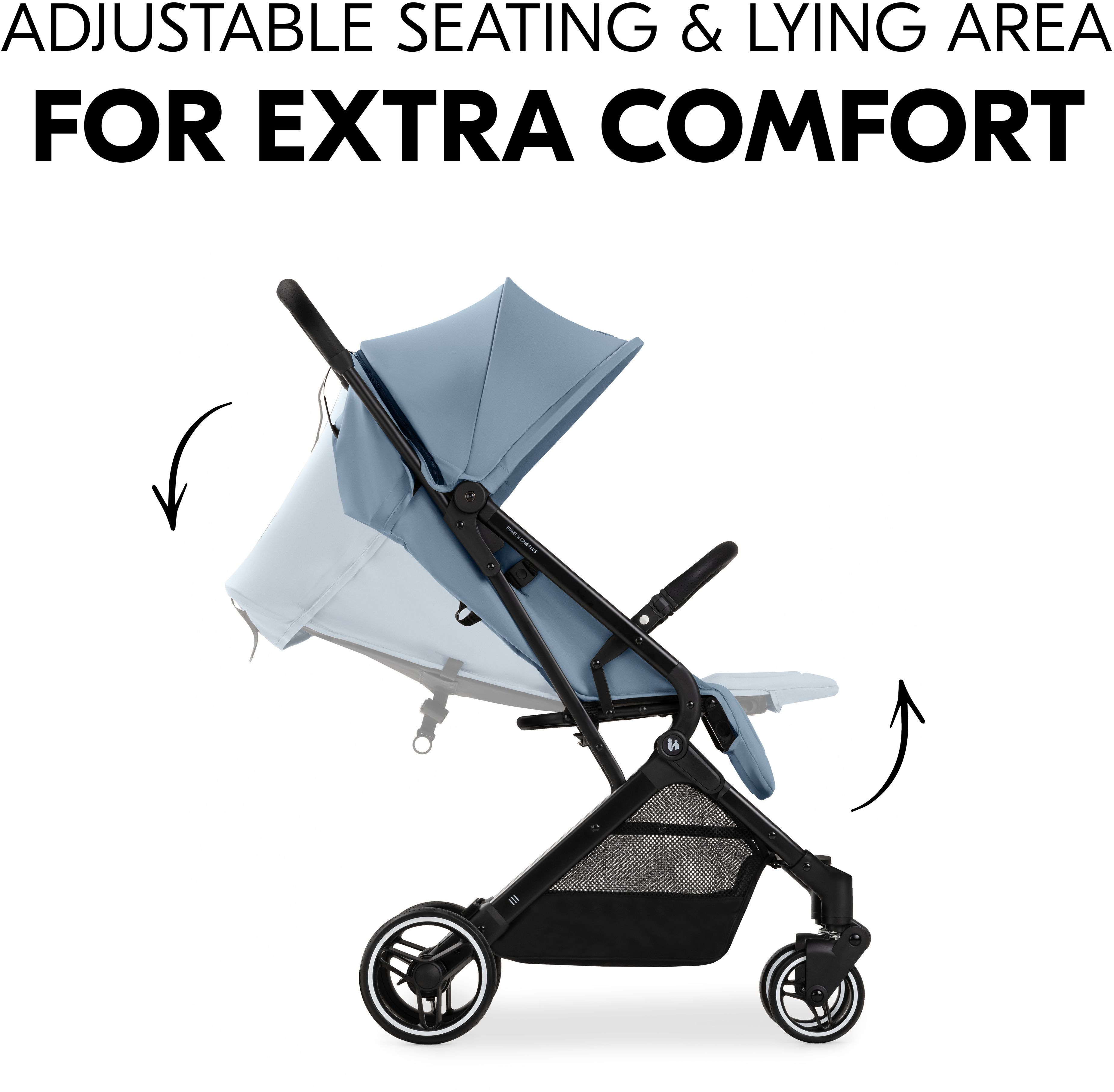Коляска прогулочная Hauck Travel N Care Plus Dusty Blue (16019-0) фото 4