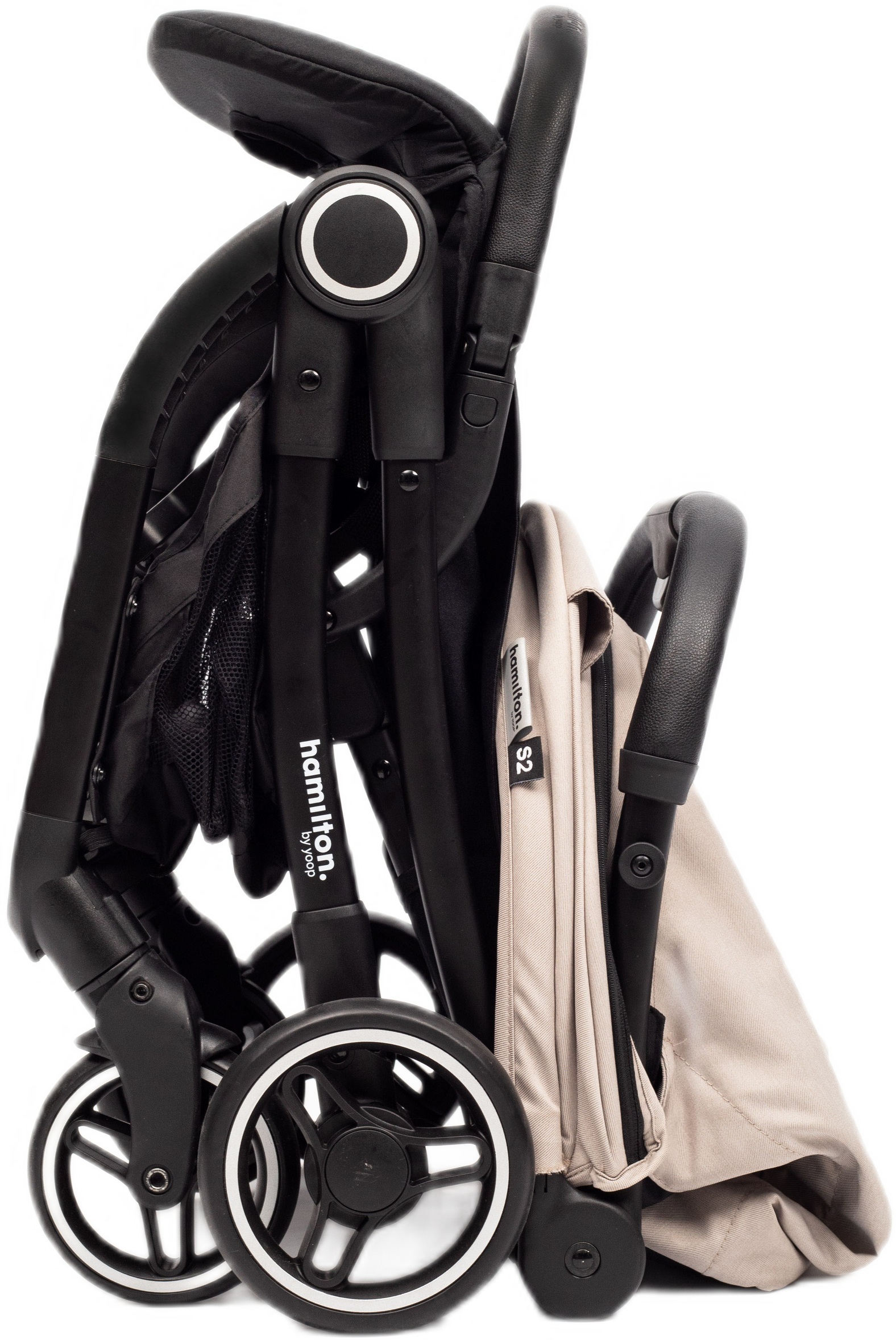 Коляска прогулочная Hamilton by Yoop S2 бежевый (65535) фото 8