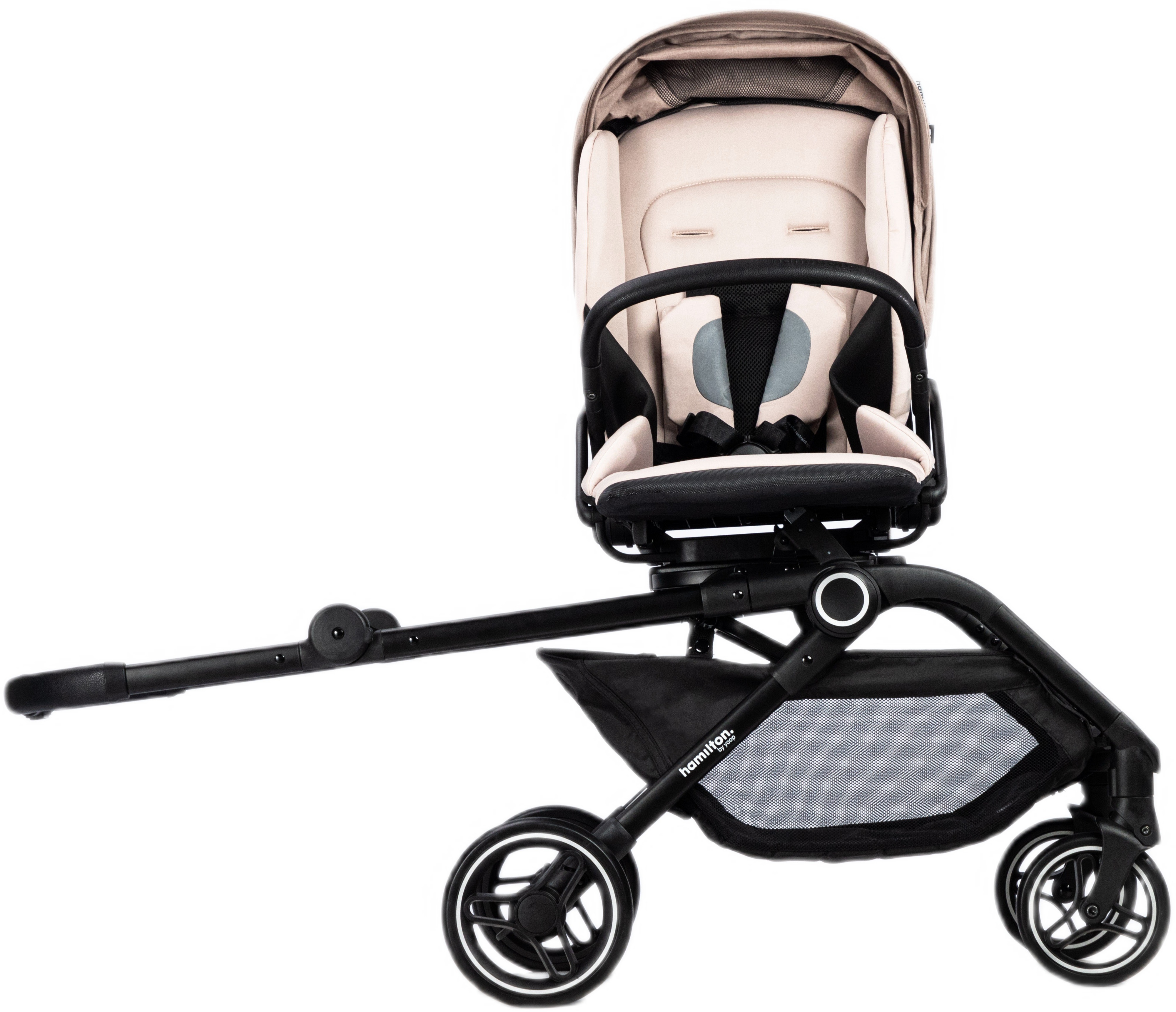 Коляска прогулянкова Hamilton by Yoop T1 бежевий (65566)фото7