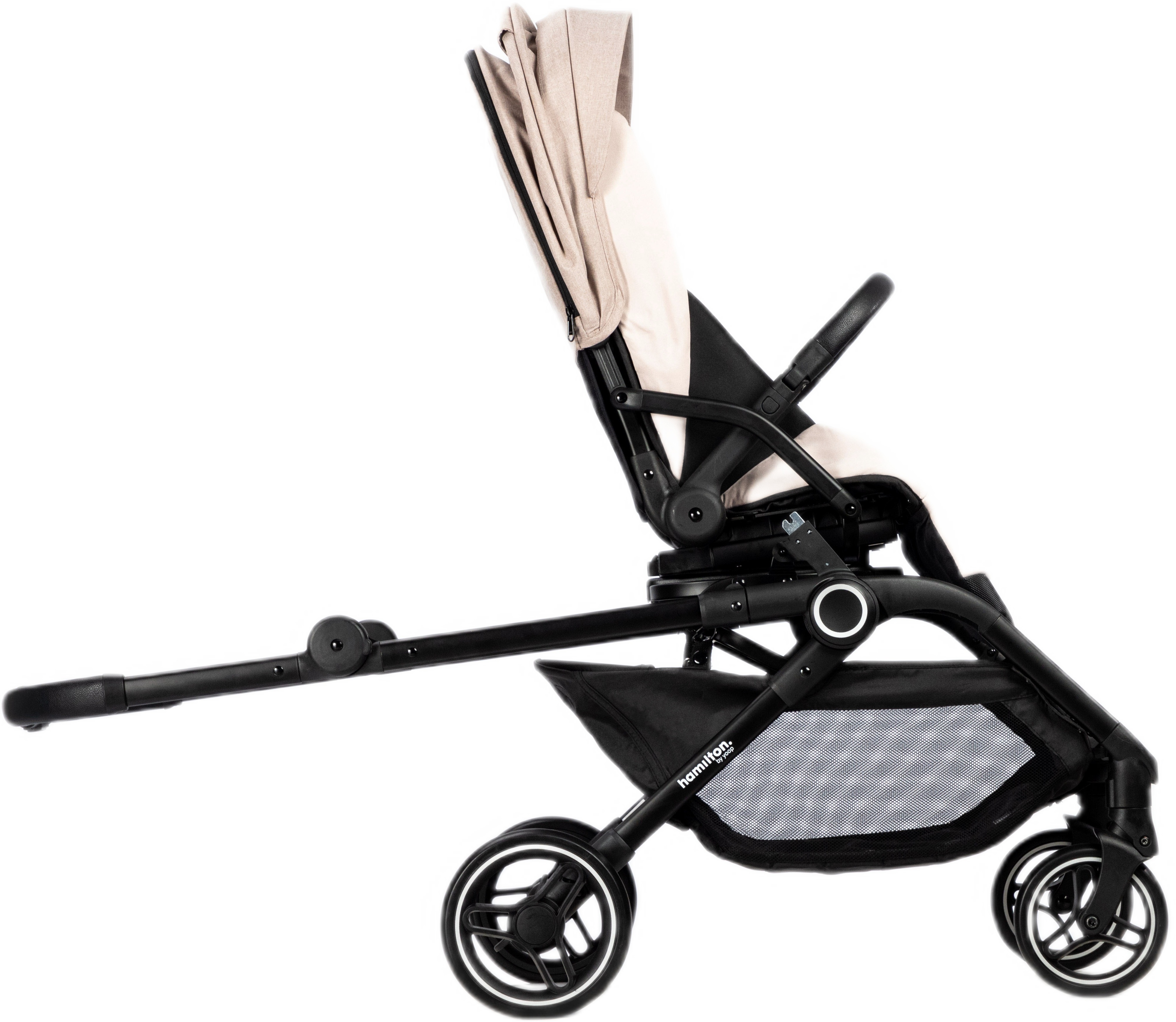 Коляска прогулянкова Hamilton by Yoop T1 бежевий (65566)фото6