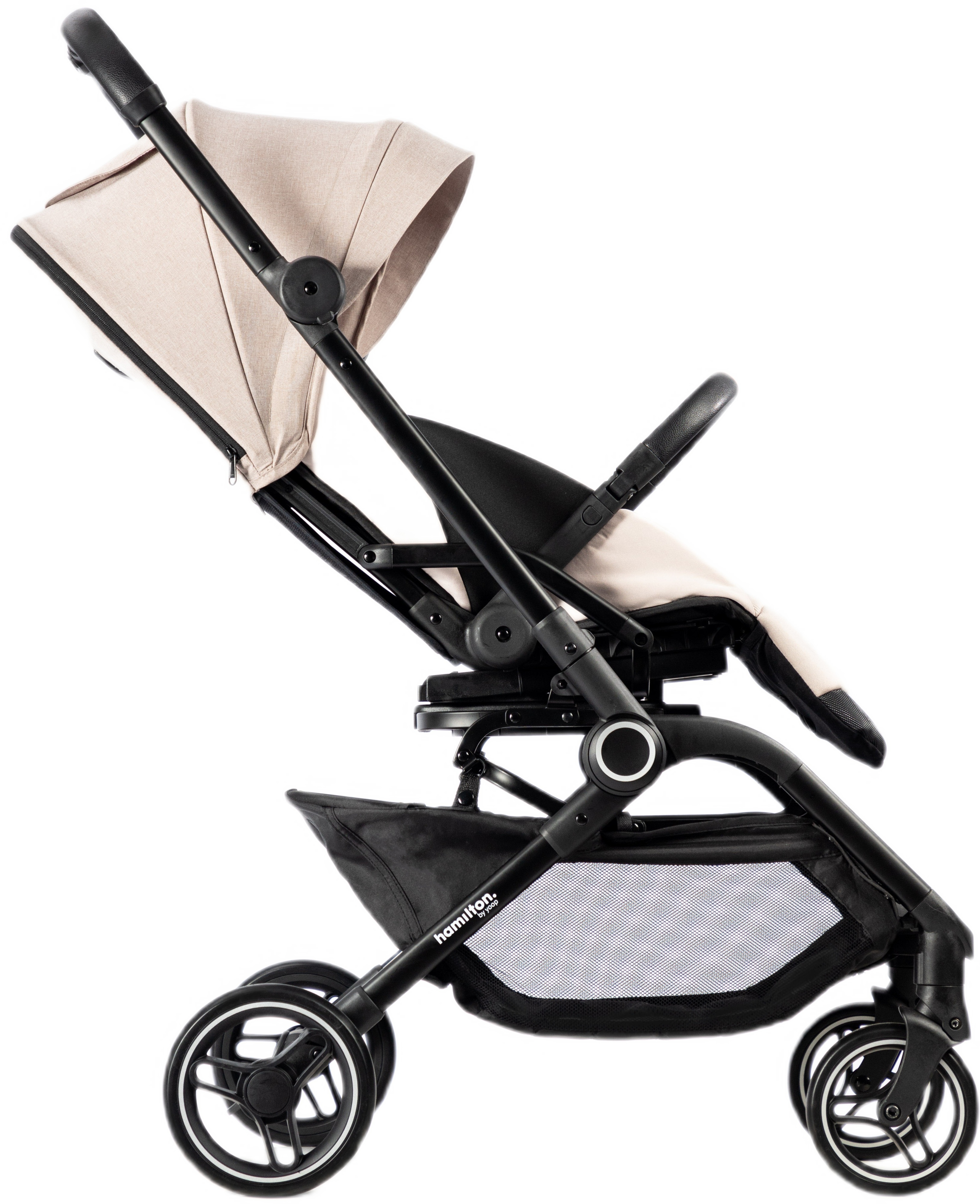 Коляска прогулянкова Hamilton by Yoop T1 бежевий (65566)фото4
