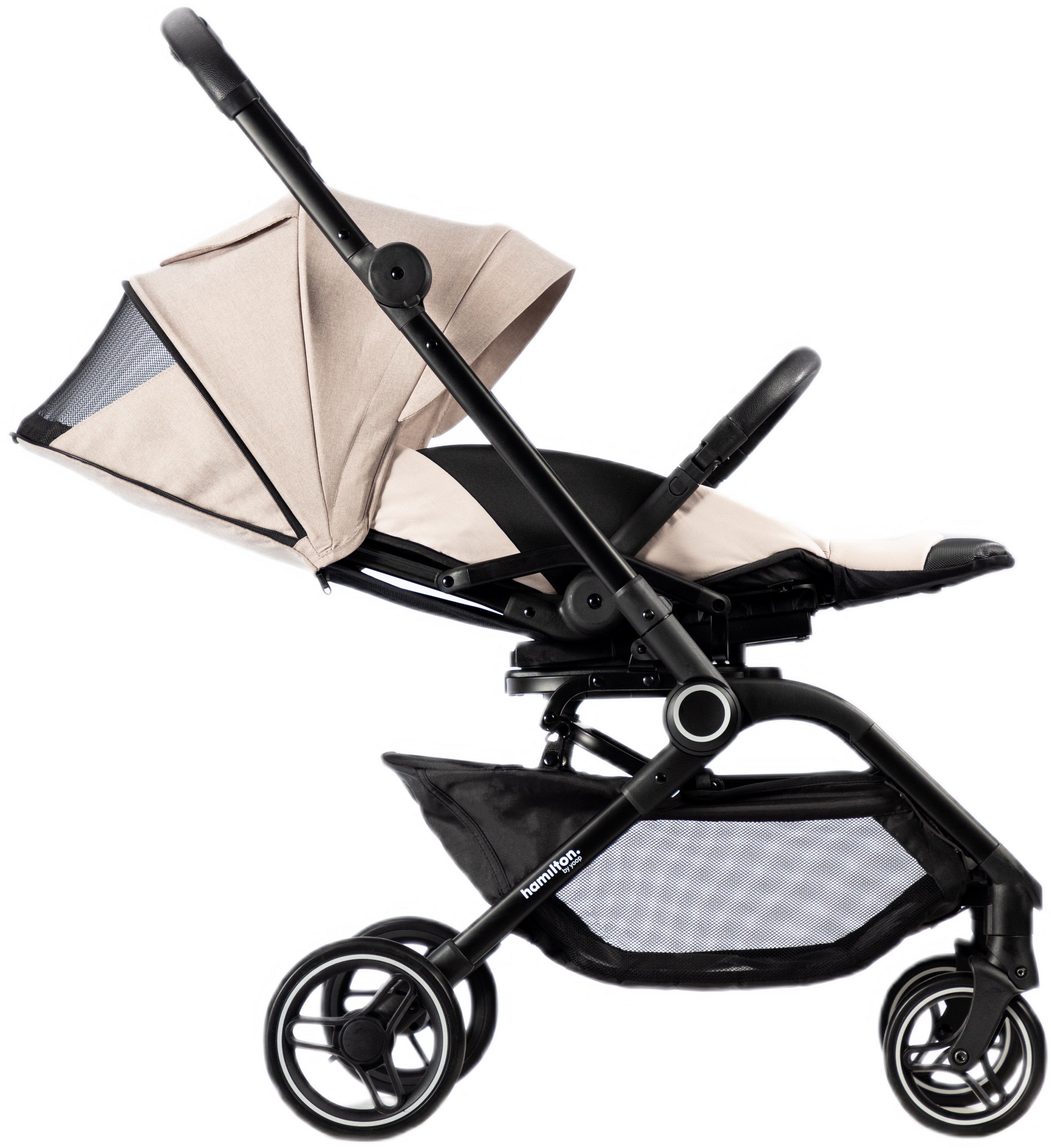Коляска прогулянкова Hamilton by Yoop T1 бежевий (65566)фото5