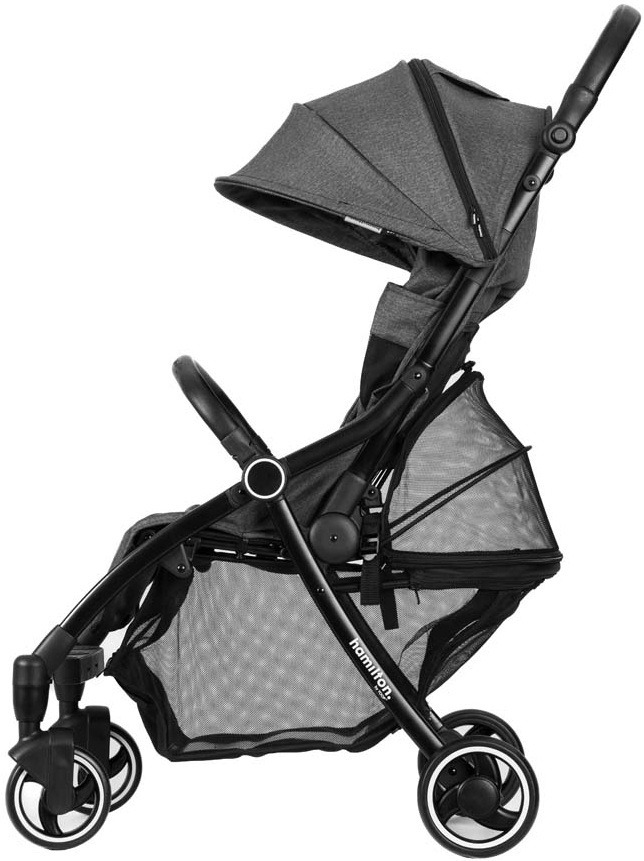Коляска прогулочная Hamilton by Yoop XL Dark Grey (65474) фото 4