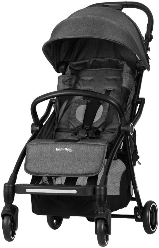 Коляска прогулочная Hamilton by Yoop XL Dark Grey (65474) фото 3