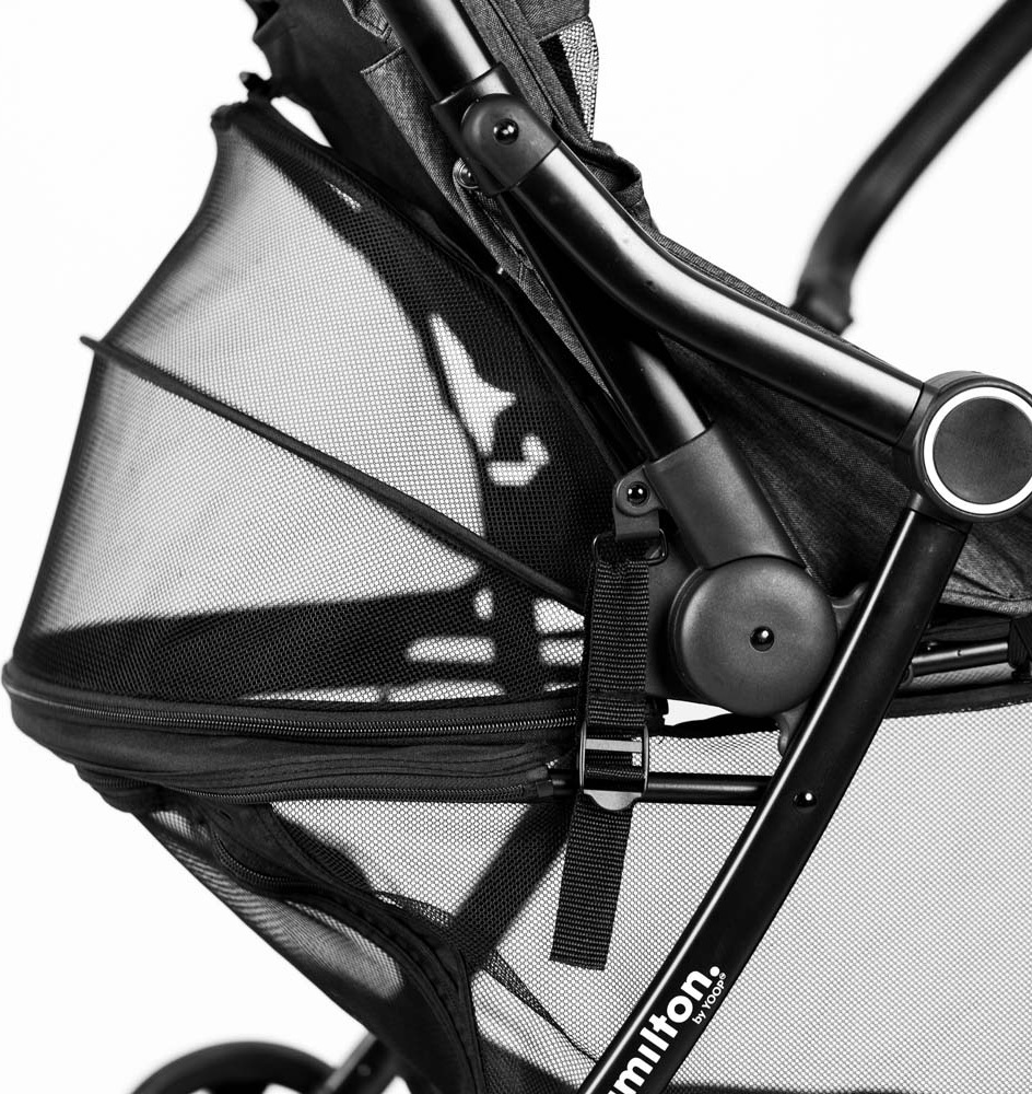 Коляска прогулочная Hamilton by Yoop XL Dark Grey (65474) фото 7