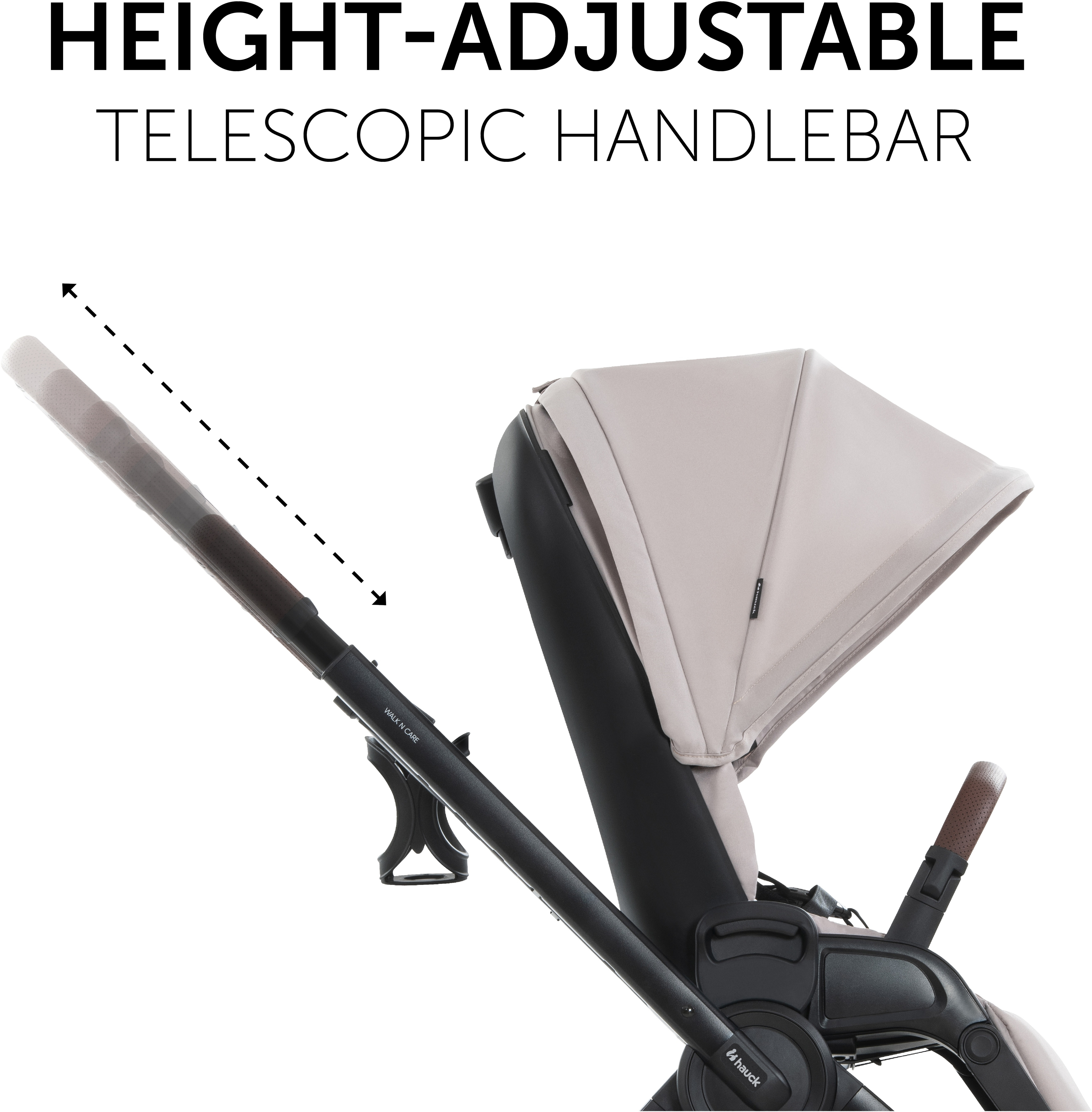 Коляска универсальная Hauck Walk N Care Beige (16546-1) фото 2