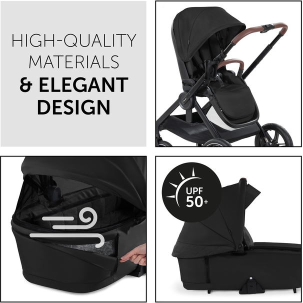 Коляска универсальная Hauck Walk N Care Air Black (16547-8) фото 10