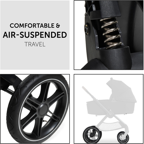 Коляска универсальная Hauck Walk N Care Air Black (16547-8) фото 11