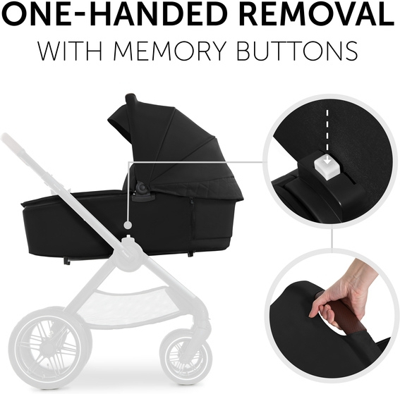 Коляска универсальная Hauck Walk N Care Air Black (16547-8) фото 7