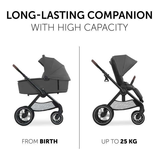 Коляска универсальная Hauck Walk N Care Air Dark Grey (16548-5) фото 4