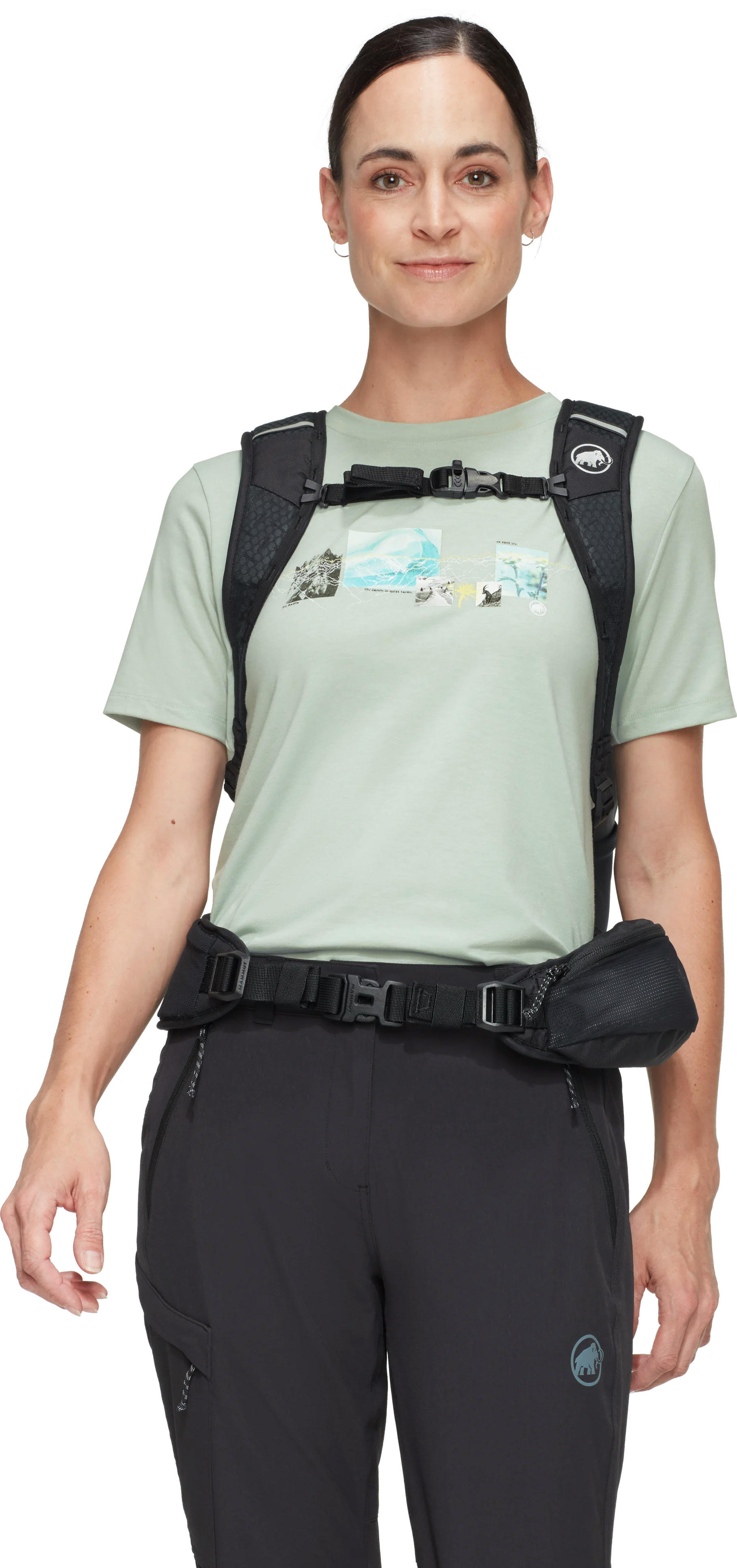 Рюкзак Mammut Lithium Women 20L красно-черный (2530-00720 / 7619876085627) фото 3