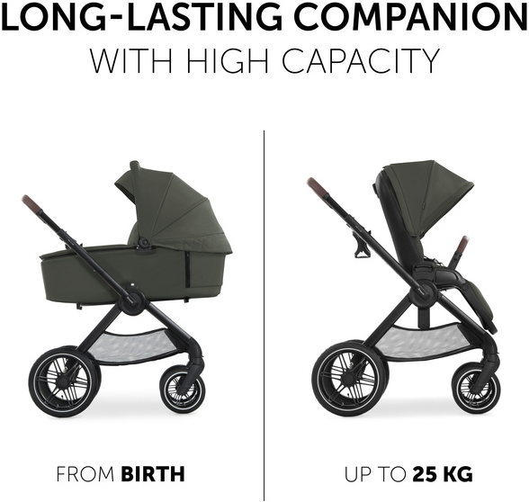 Коляска универсальная Hauck Walk N Care Air Dark Olive (16549-2) фото 7
