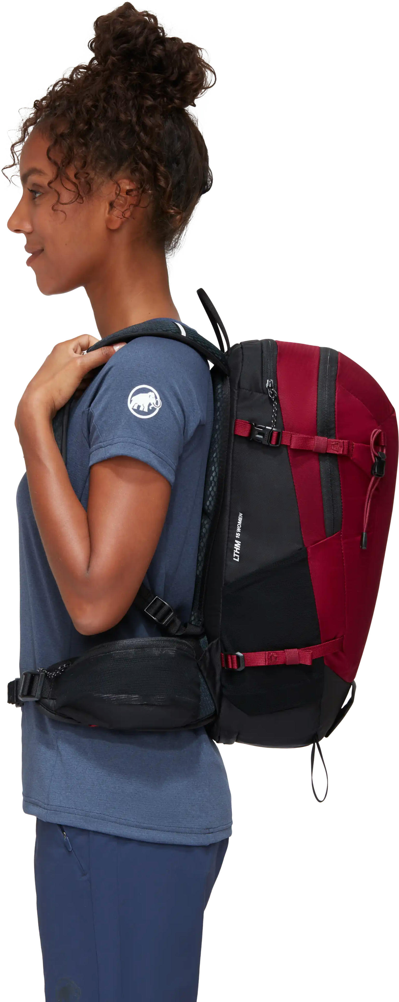 Рюкзак Mammut Lithium Women 15L красно-черный (2530-03132 / 7619876085733) фото 8